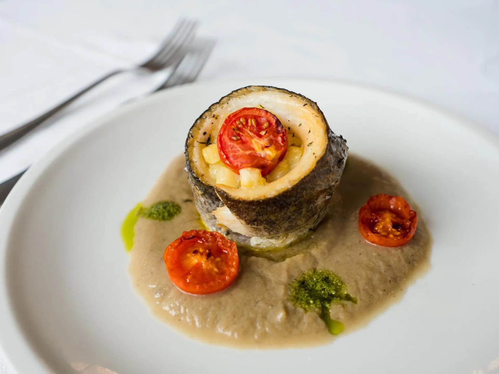 Food close-up in Hotel Europa