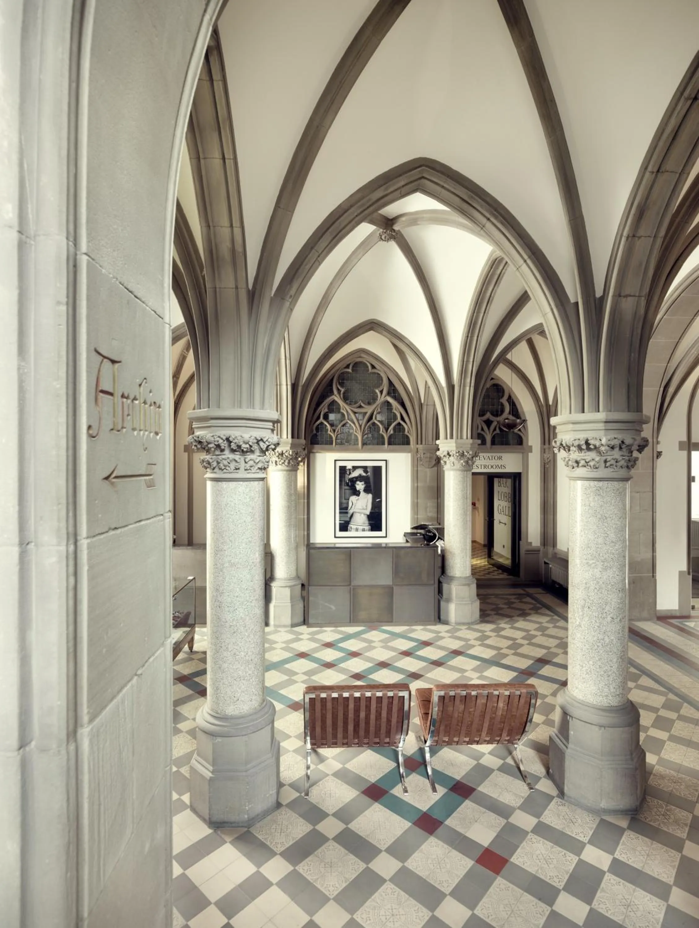 Lobby or reception in THE QVEST hideaway