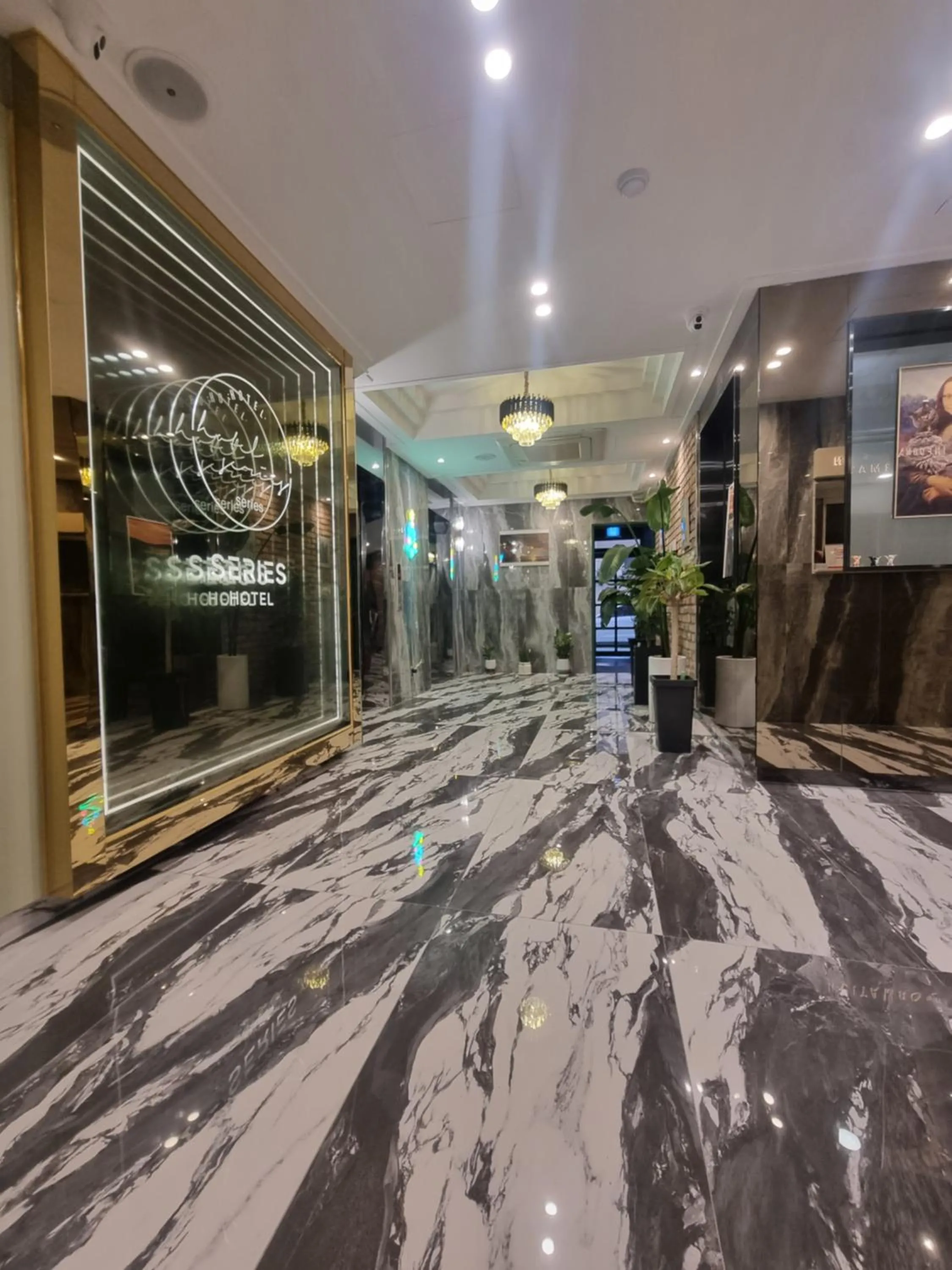 Property building in Series hotel