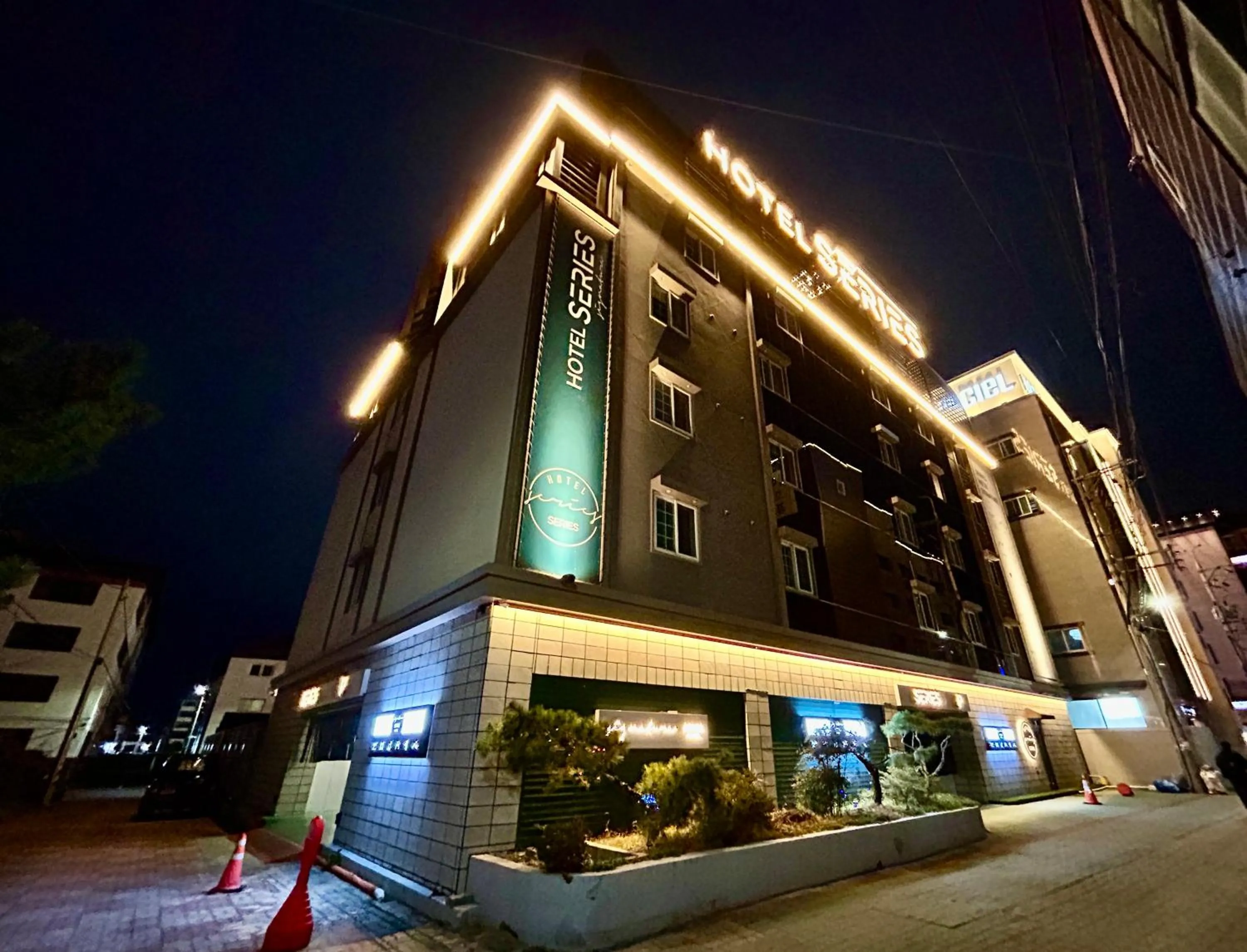 Property building in Series hotel