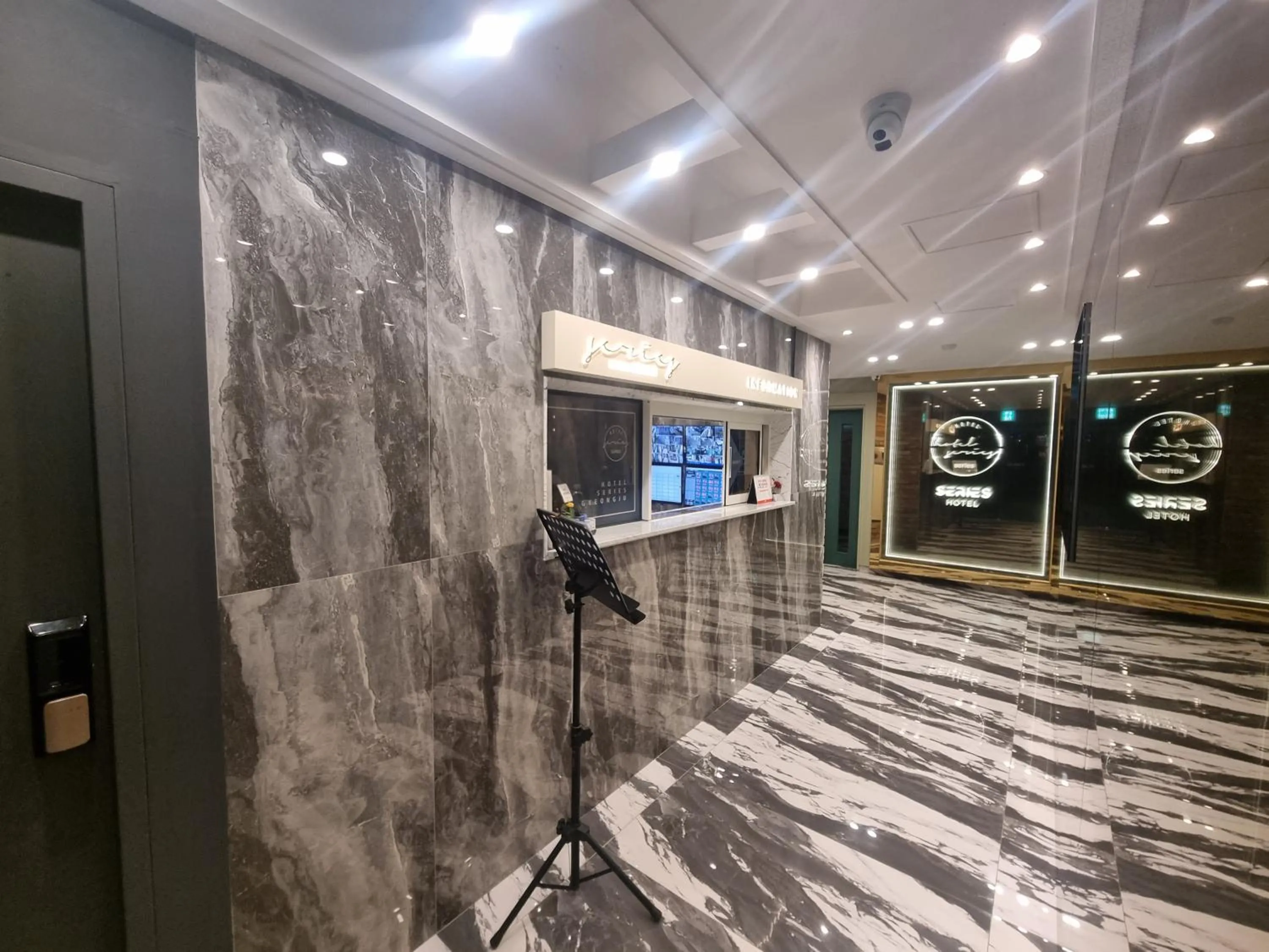 Property building in Series hotel