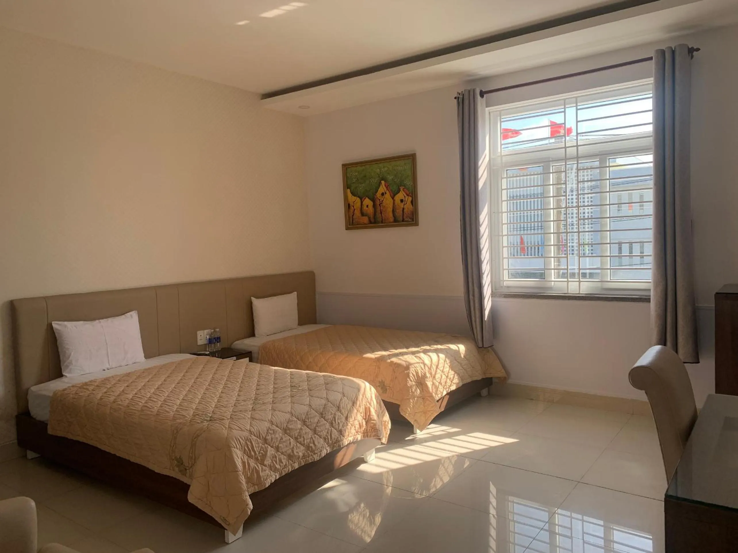 Bed in Thuan Phat House Soc Trang