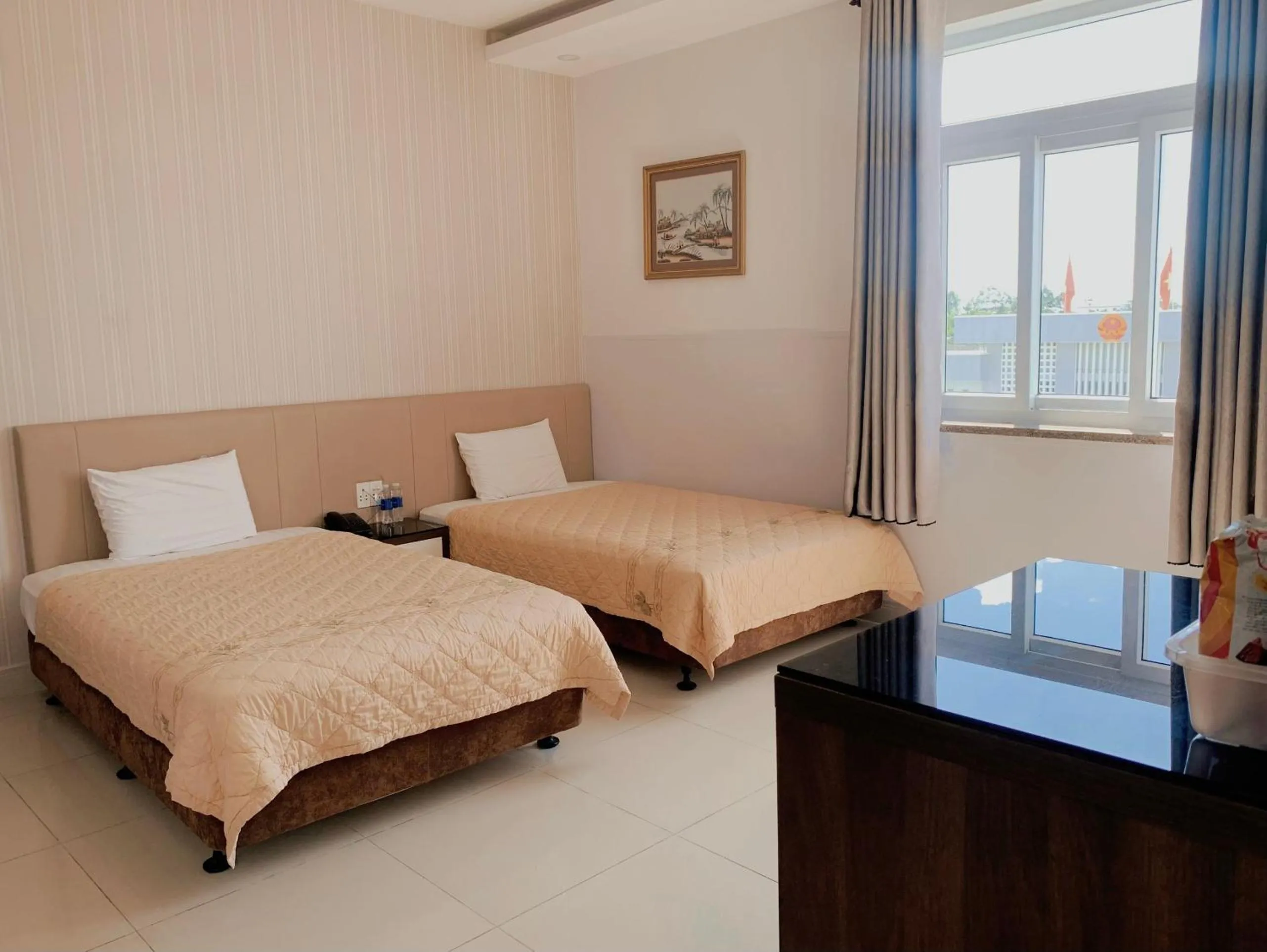 Bed in Thuan Phat House Soc Trang