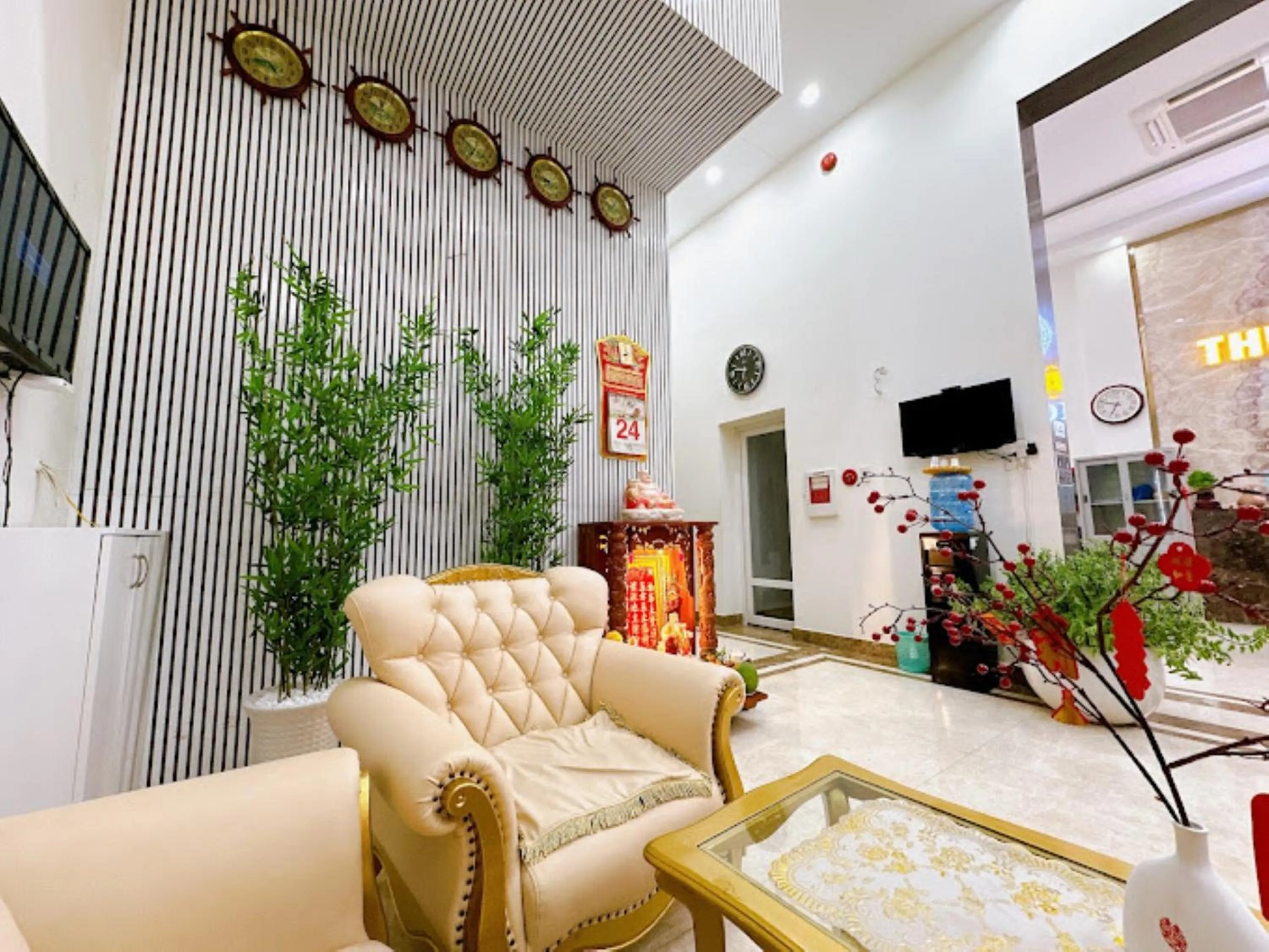 Lobby or reception in Thuan Phat House Soc Trang
