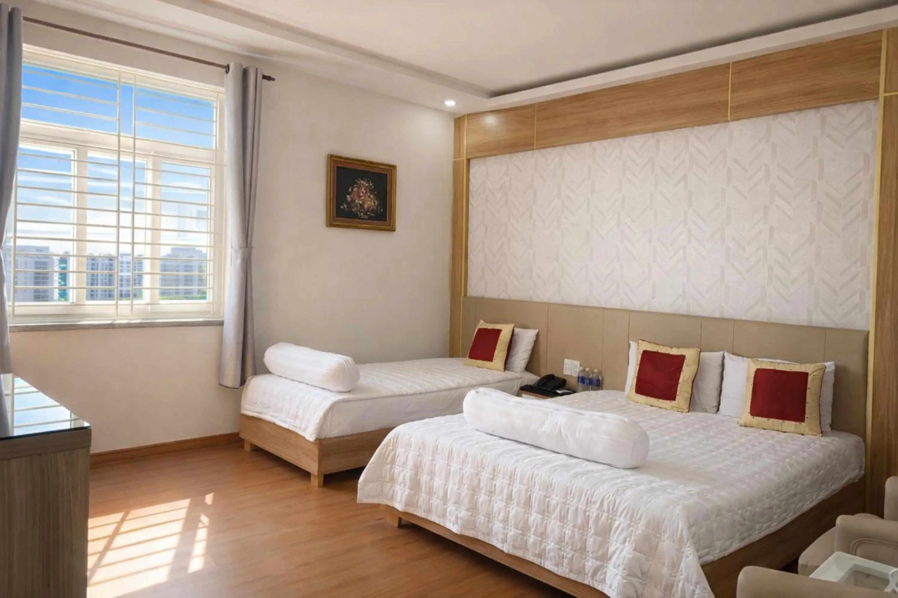 Photo of the whole room, Bed in Thuan Phat House Soc Trang