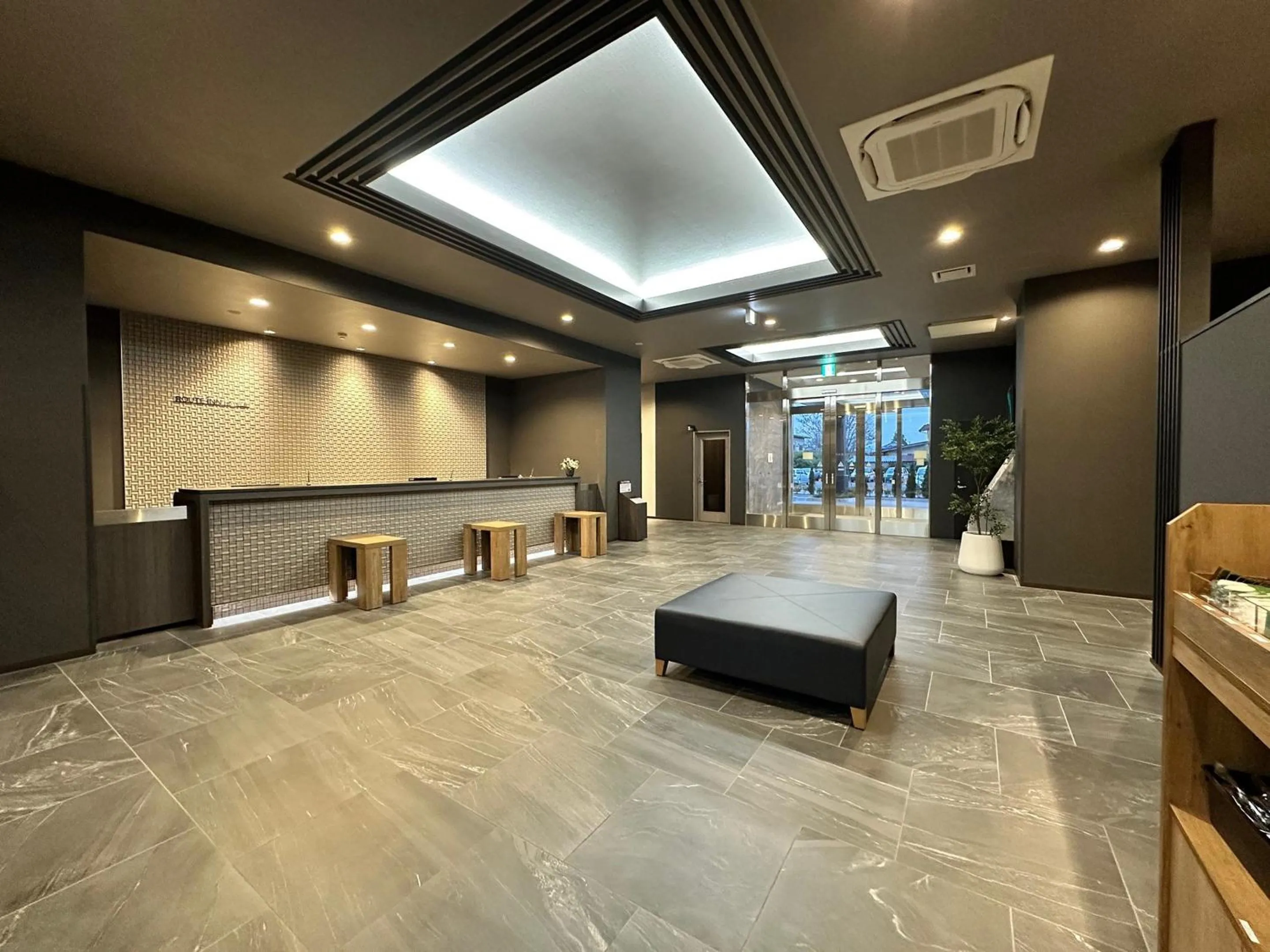 Lobby or reception in Hotel Route Inn Fukushima Nishi Inter