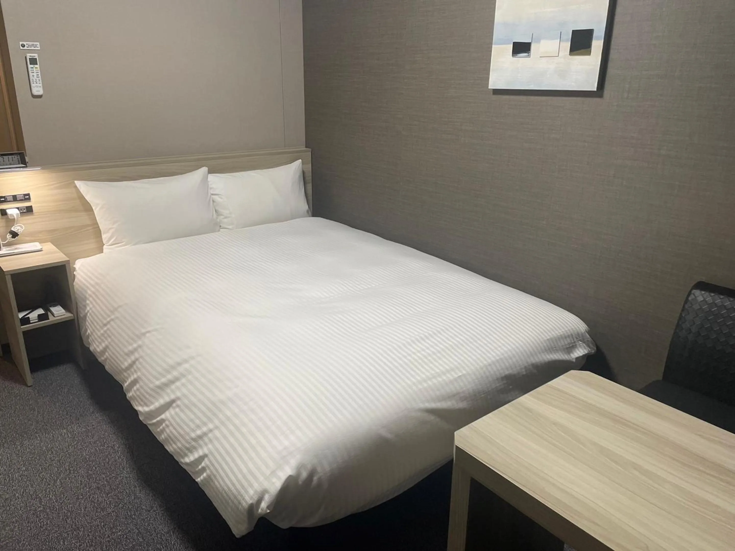 Photo of the whole room, Bed in Hotel Route Inn Fukushima Nishi Inter