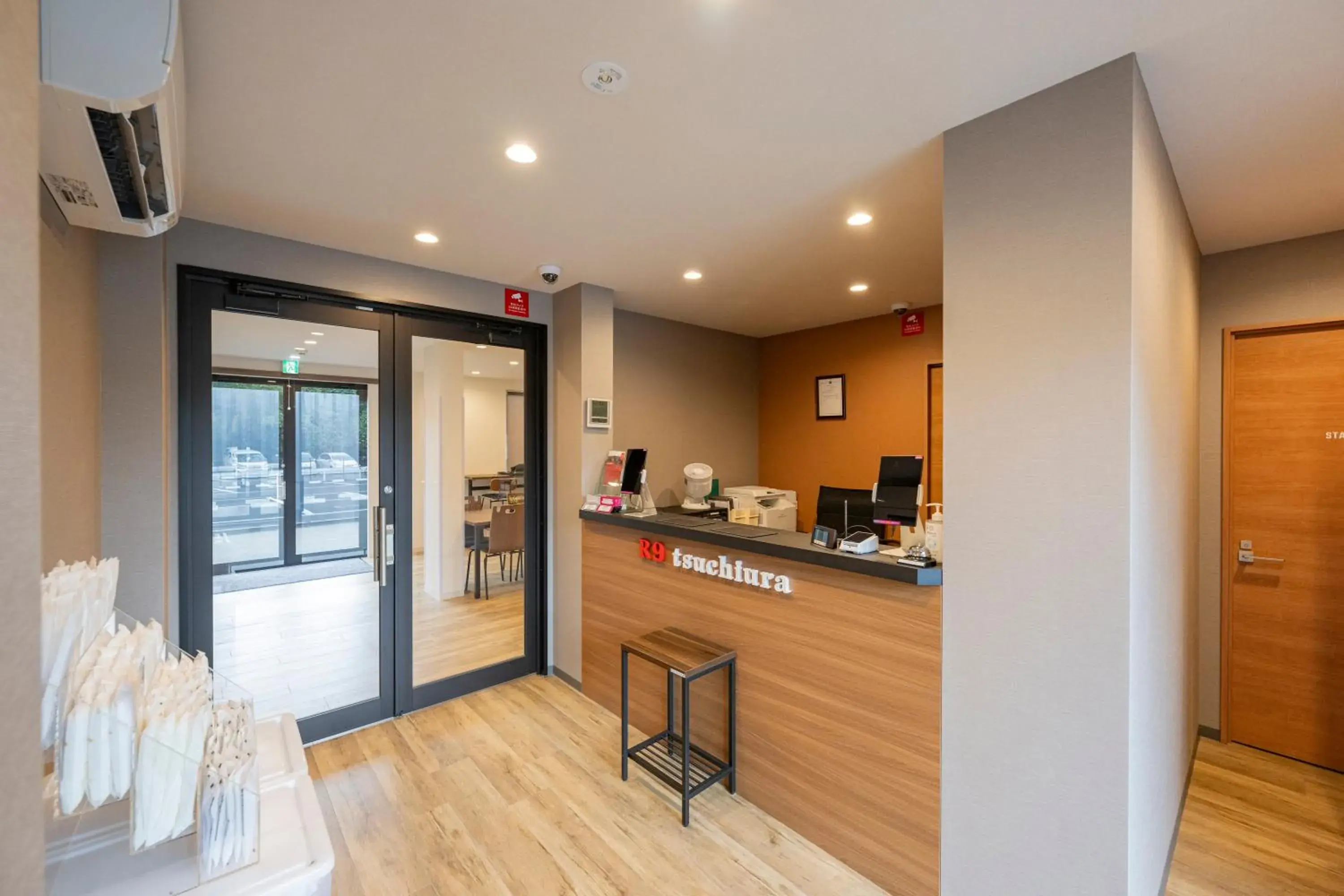 Lobby or reception in HOTEL R9 The Yard Tsuchiura Lobby or reception in HOTEL R9 The Yard Tsuchiura