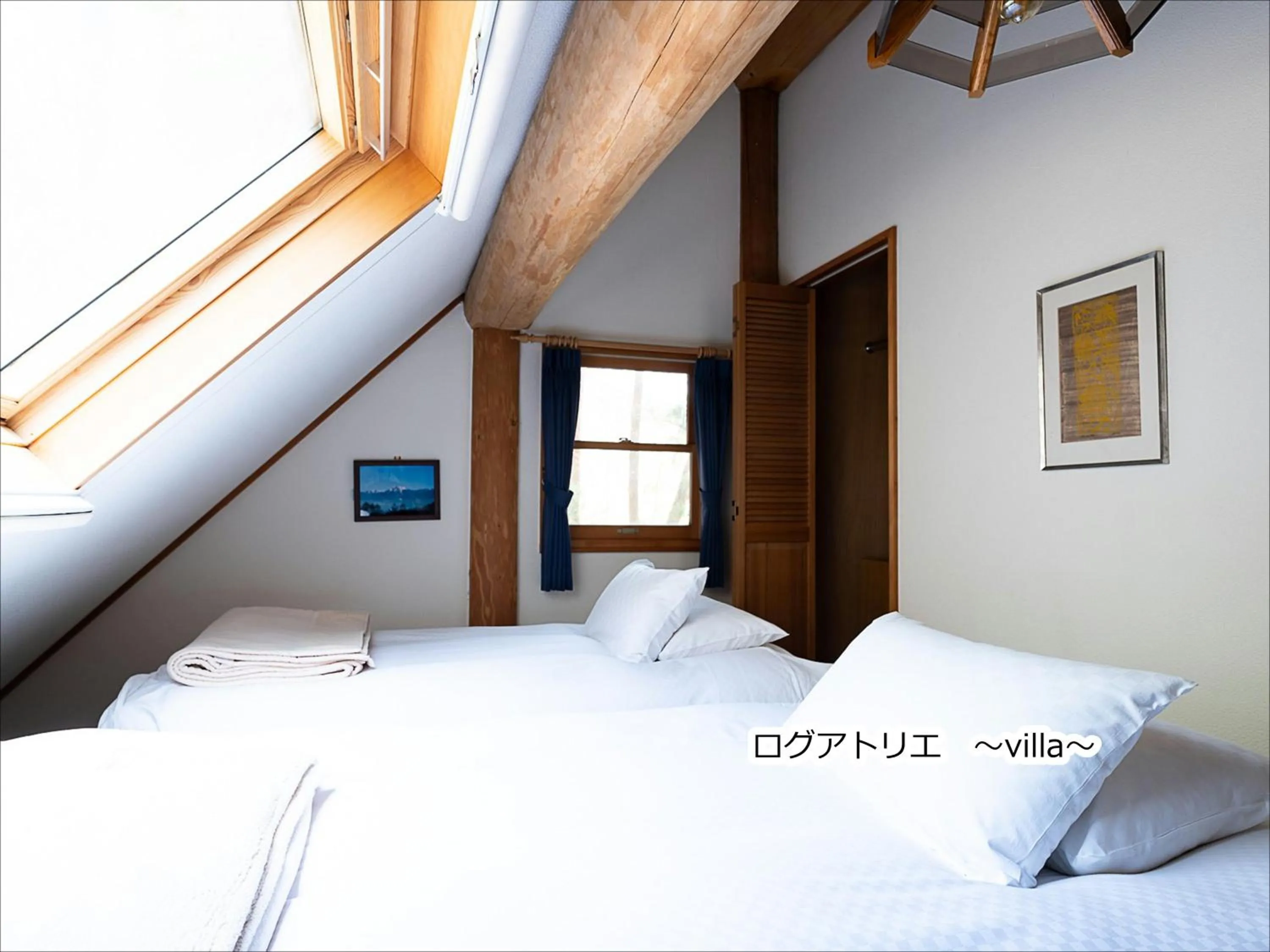 Bedroom, Bed in Kobuchizawa Art&Wellness IKIGAI - VILLAS