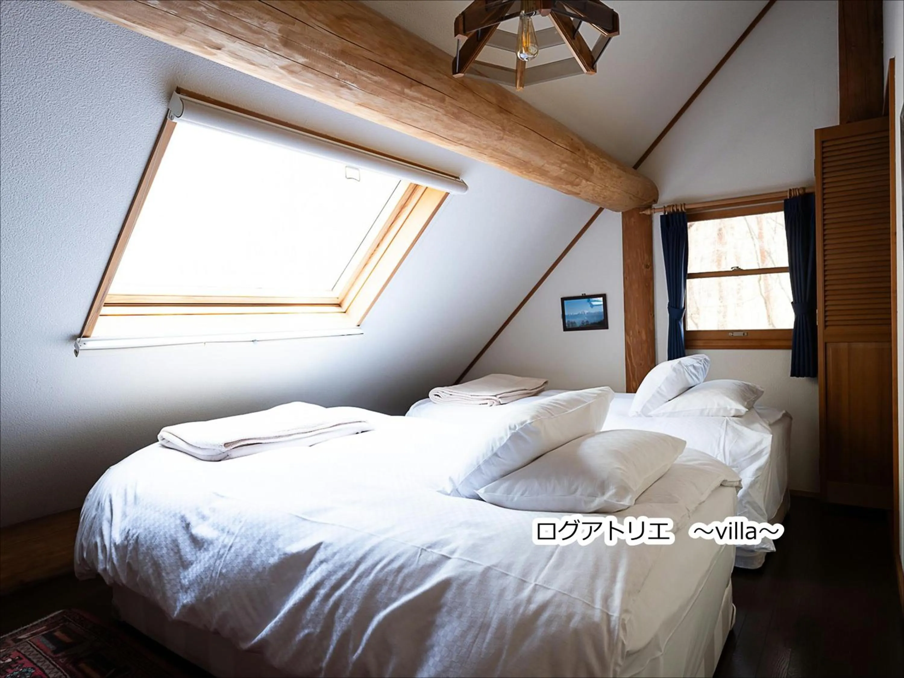 Bedroom, Bed in Kobuchizawa Art&Wellness IKIGAI - VILLAS