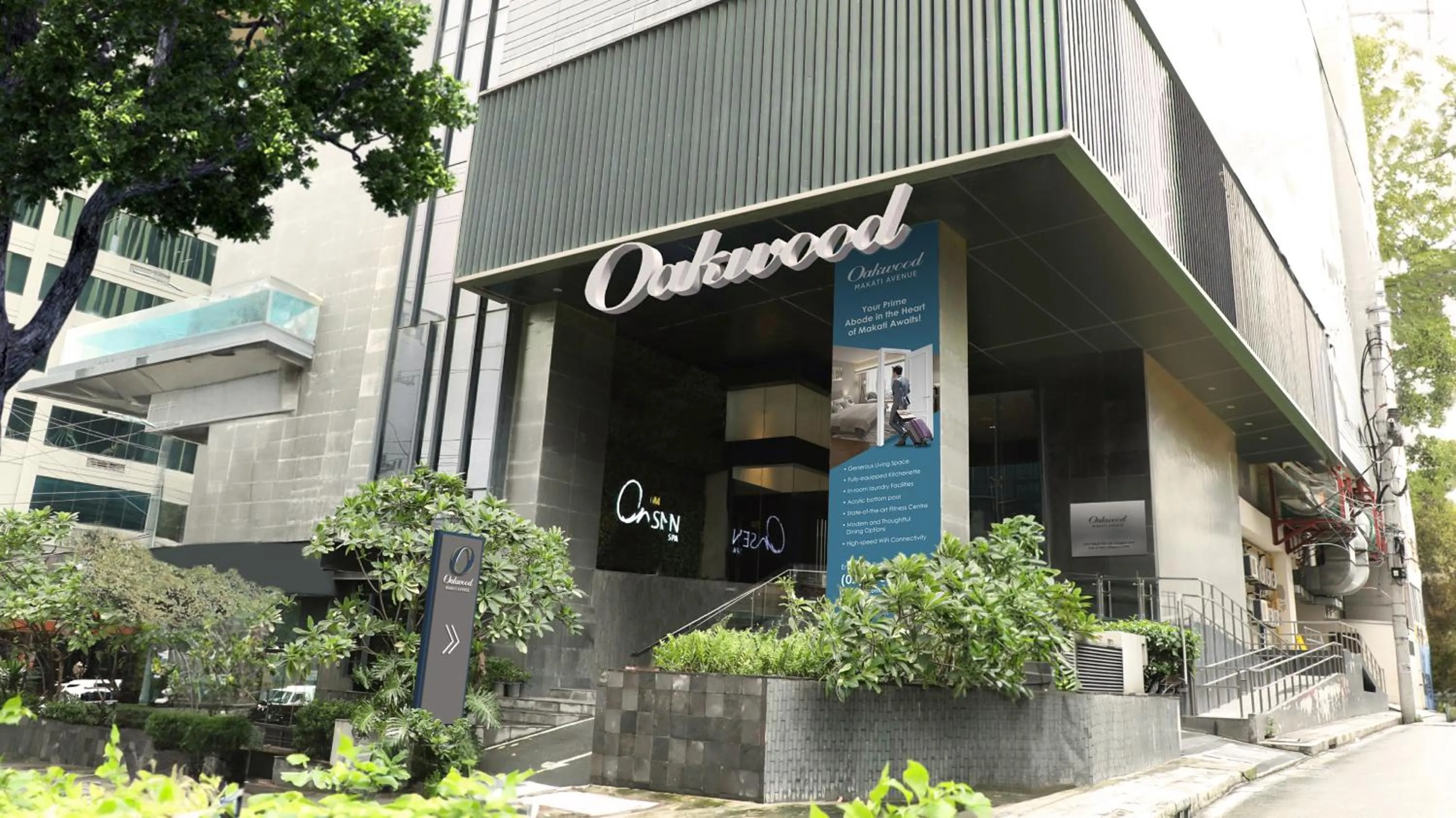 Property building in Oakwood Makati Avenue