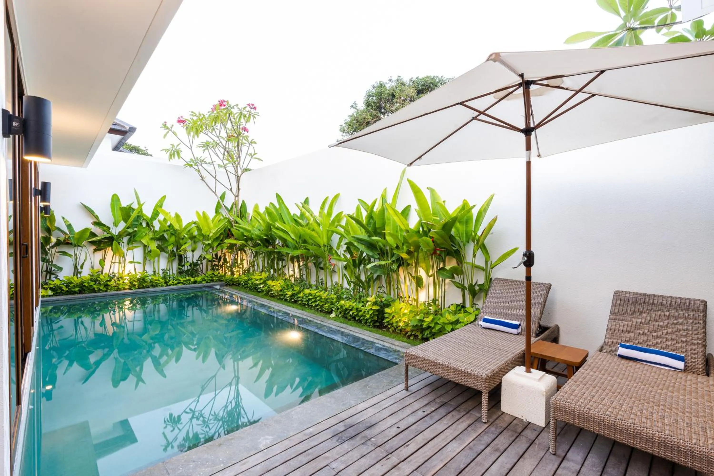 Patio in J4 Villas Sanur