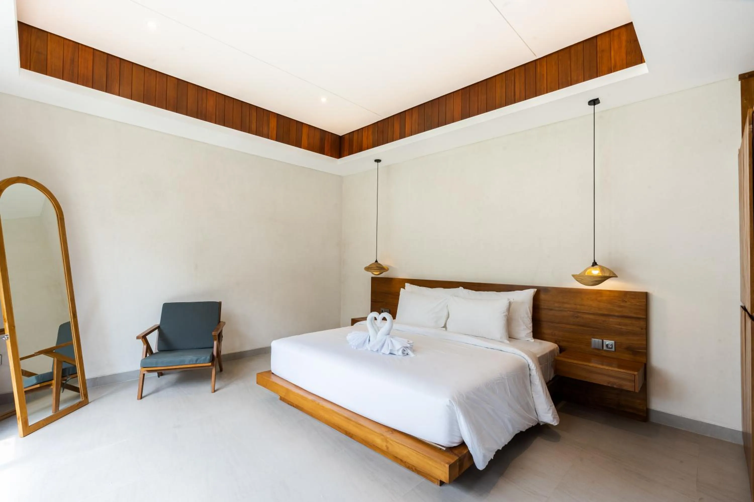 Bed in J4 Villas Sanur