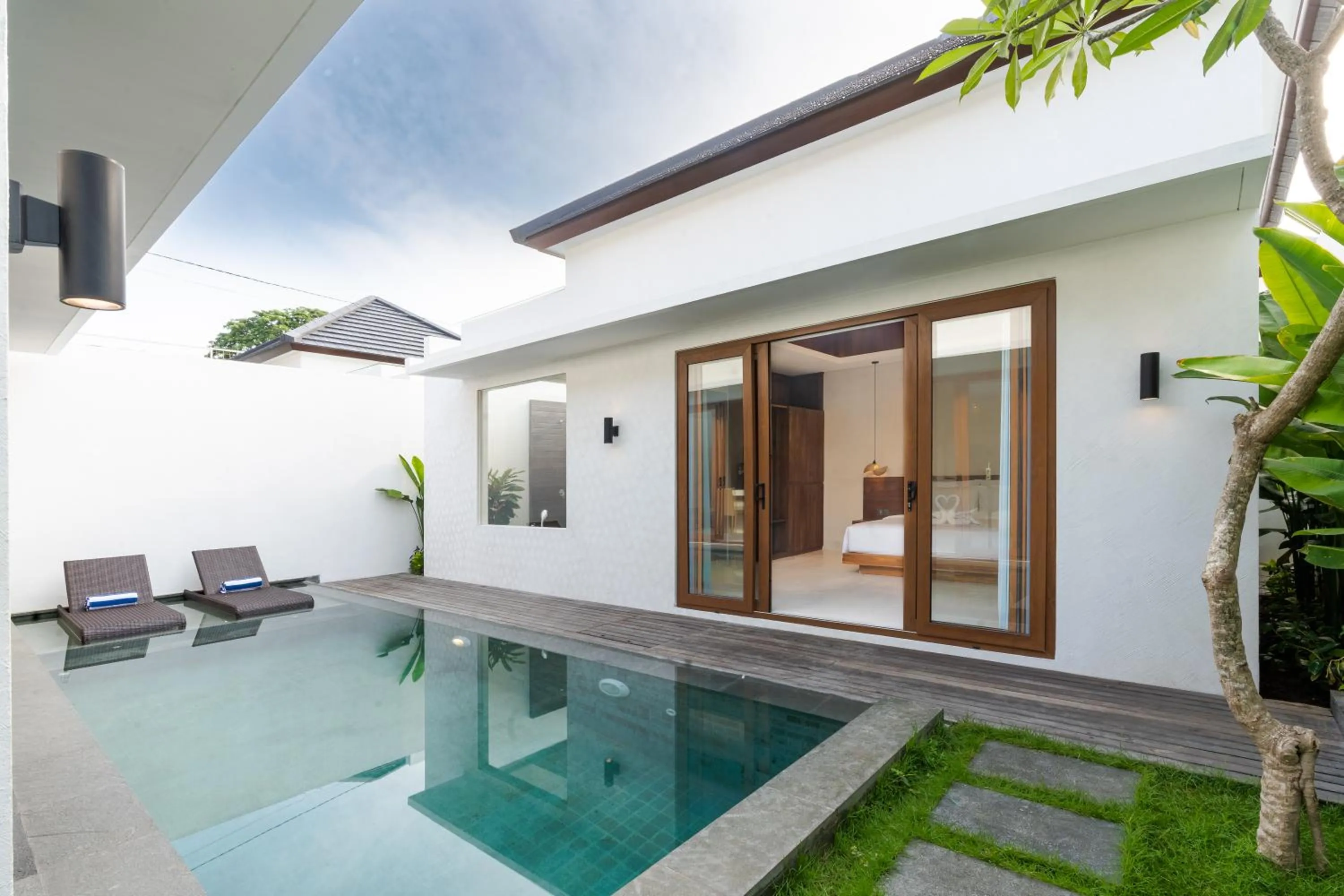 Patio in J4 Villas Sanur