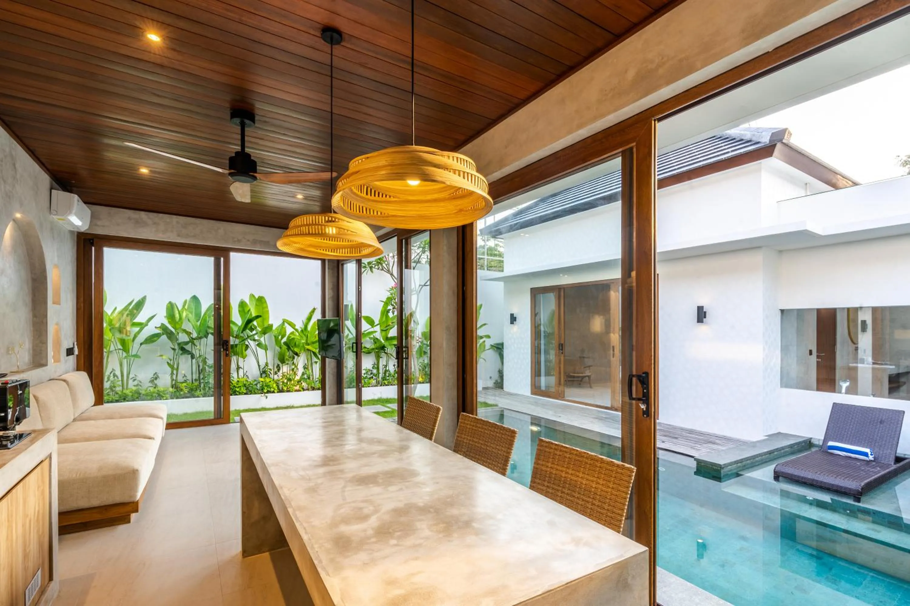 Living room in J4 Villas Sanur