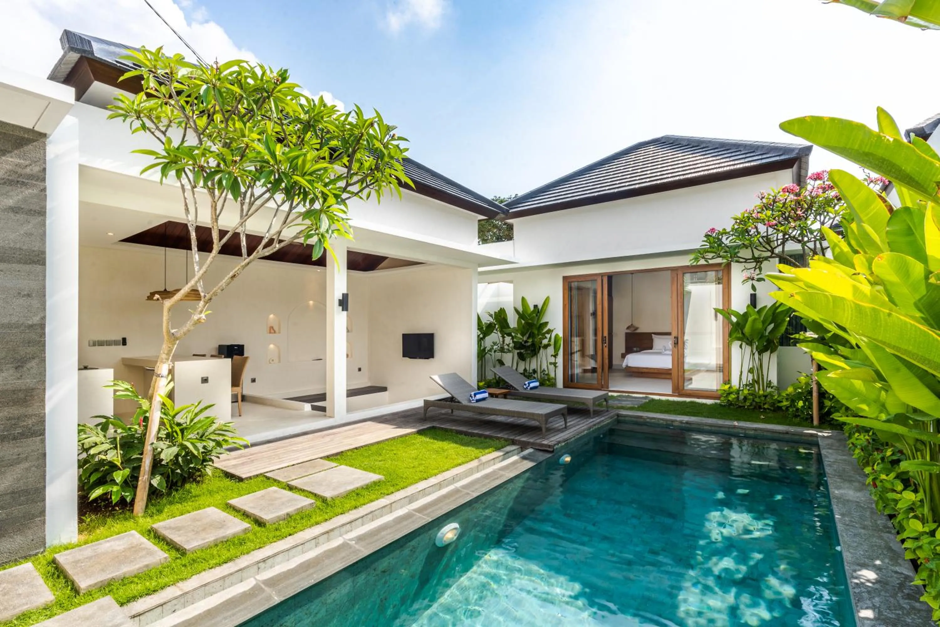 Patio in J4 Villas Sanur