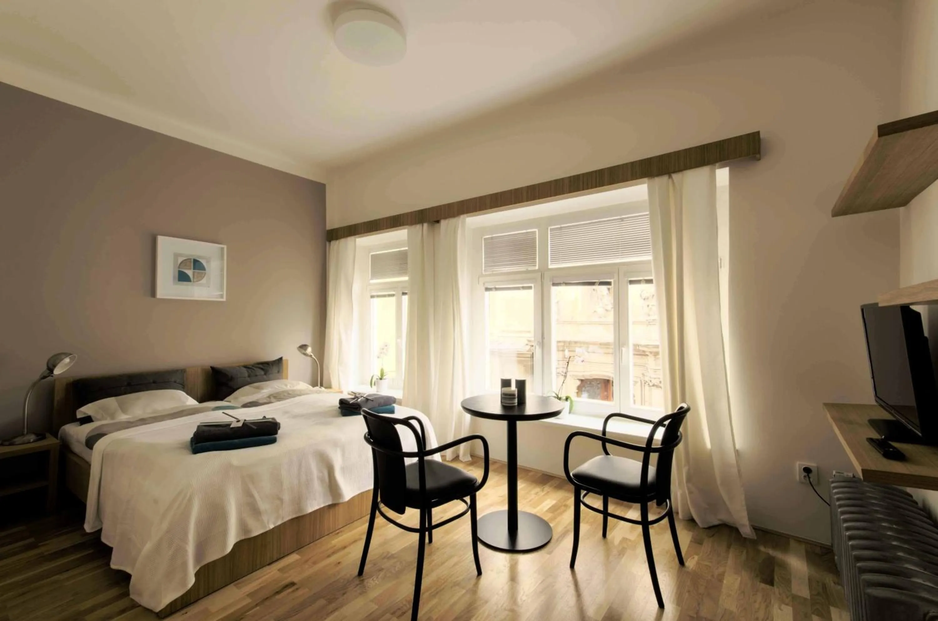 Bedroom, Bed in Bed and breakfast Placzek