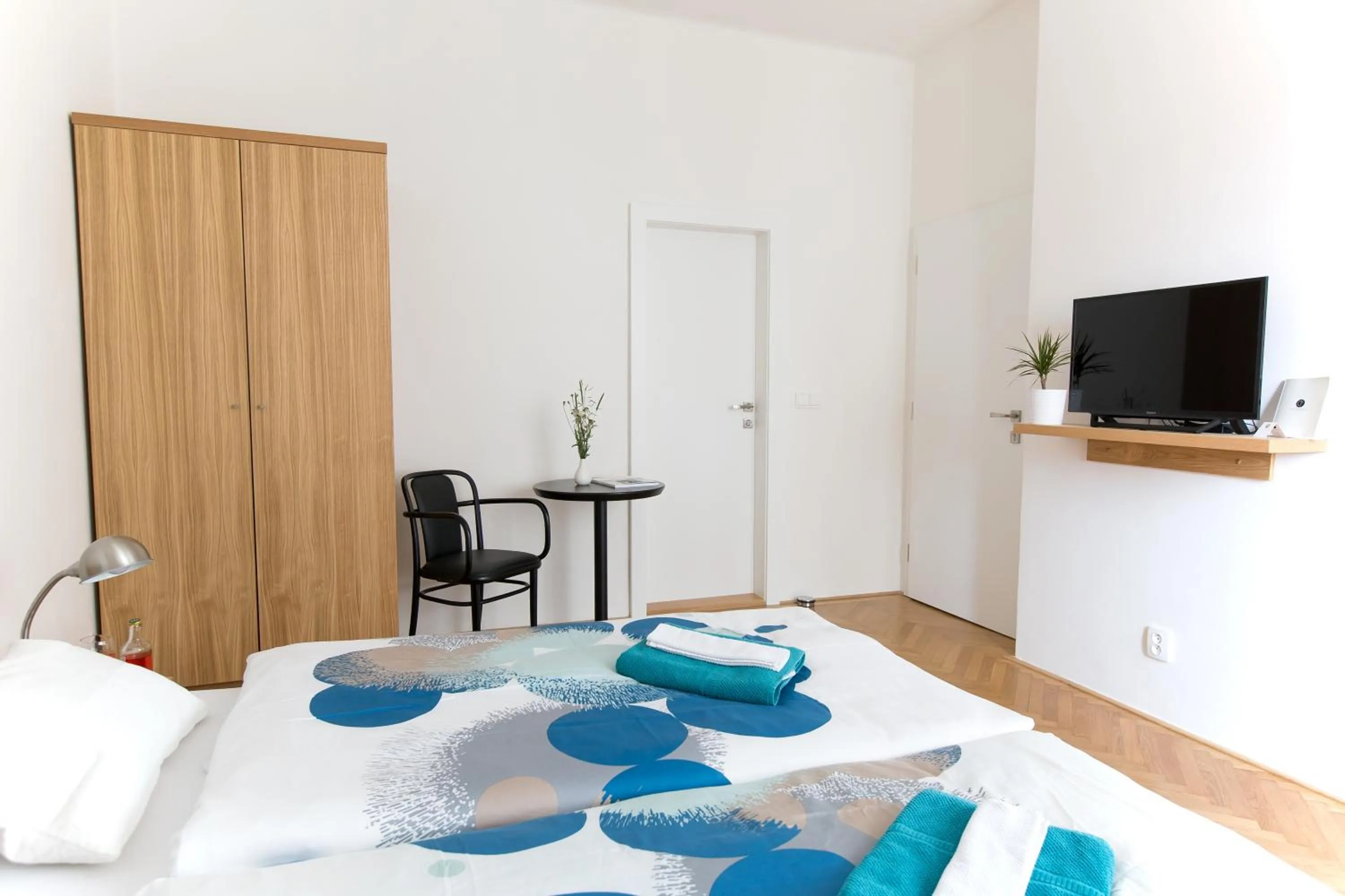 Living room, Bed in Bed and breakfast Placzek