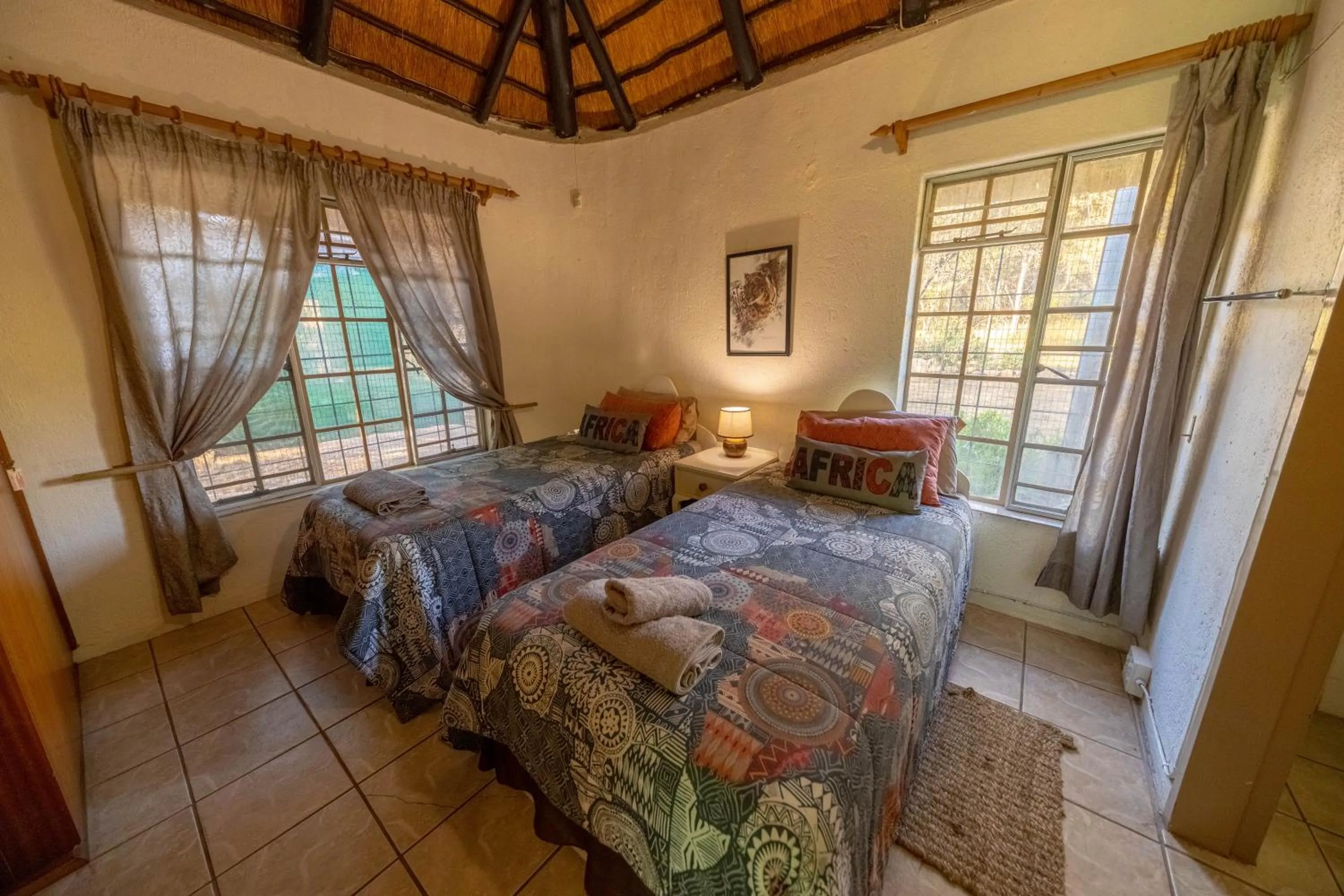 Bedroom, Bed in Kruger Cottage