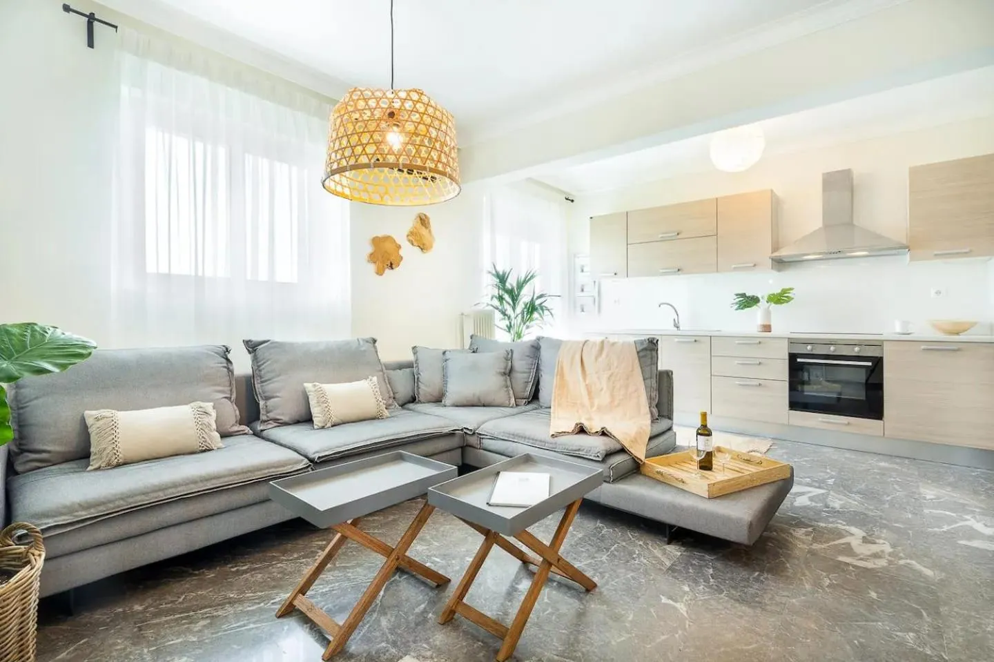 Living room in Chania Urban Living - Live like a local