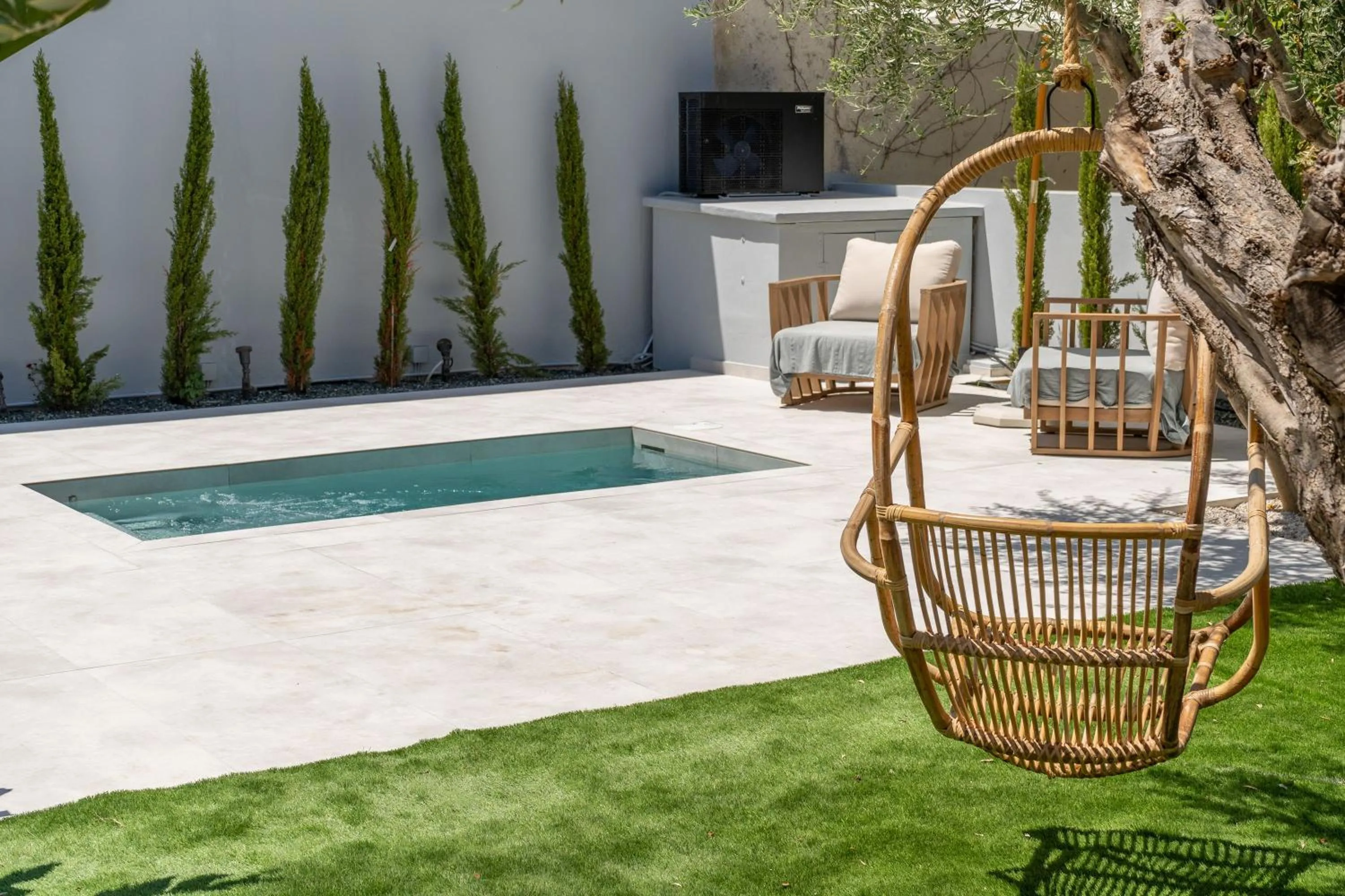 Pool view in Chania Urban Living - Live like a local