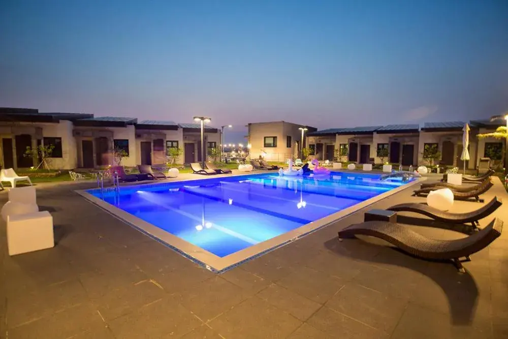 Swimming pool in Jeju Chrismas Resort Swimming pool in Jeju Chrismas Resort