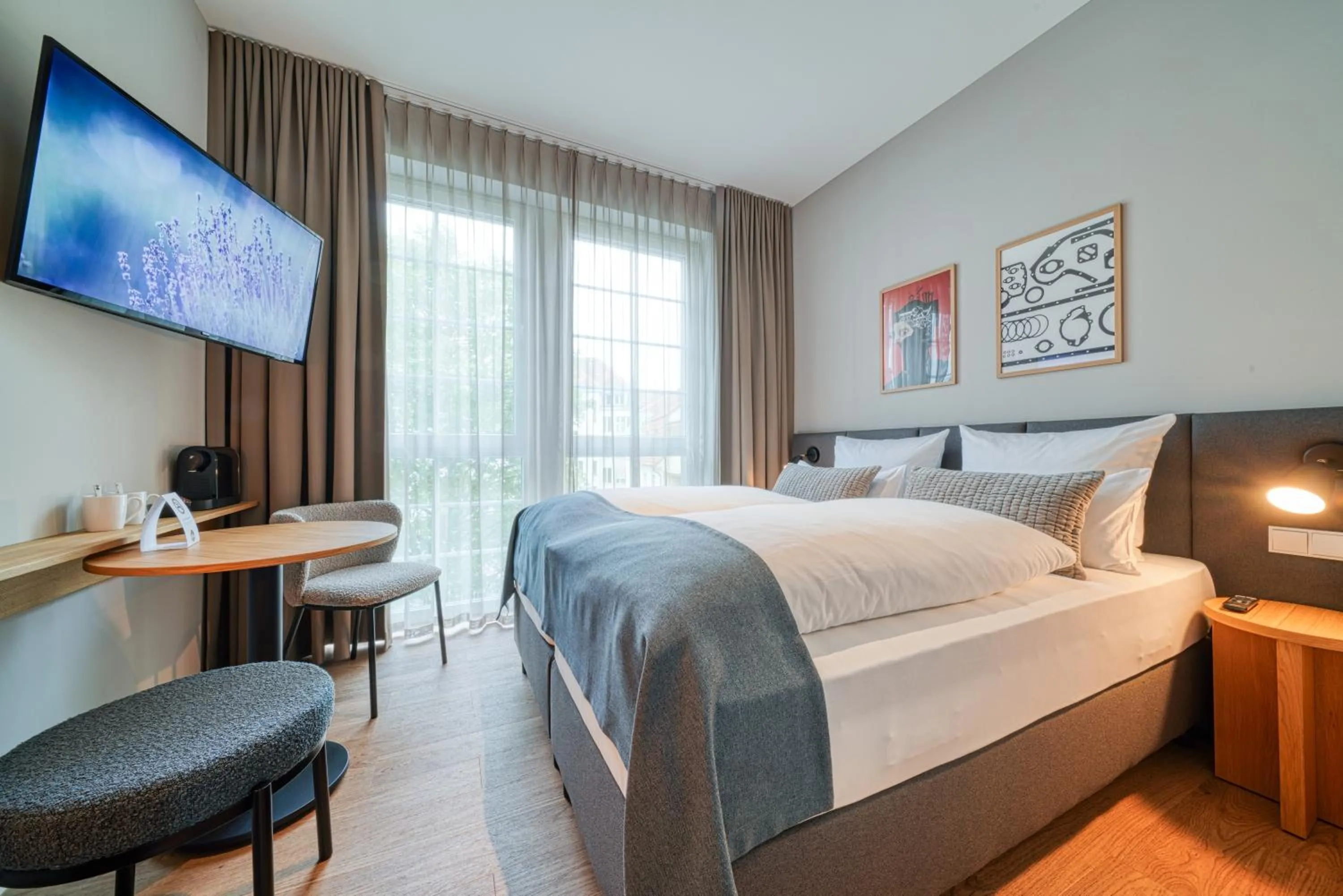 Photo of the whole room, Bed in INA Boutique Hannover-Linden - Digital Access