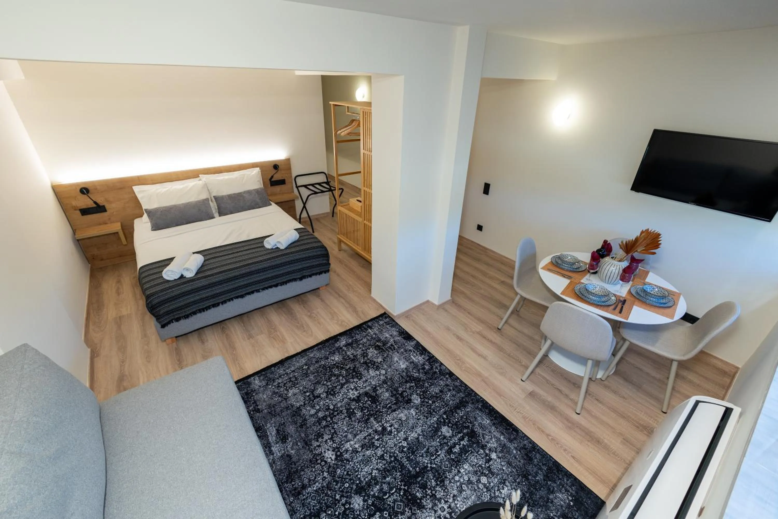 Photo of the whole room, Bed in Athens Airport Living spaces