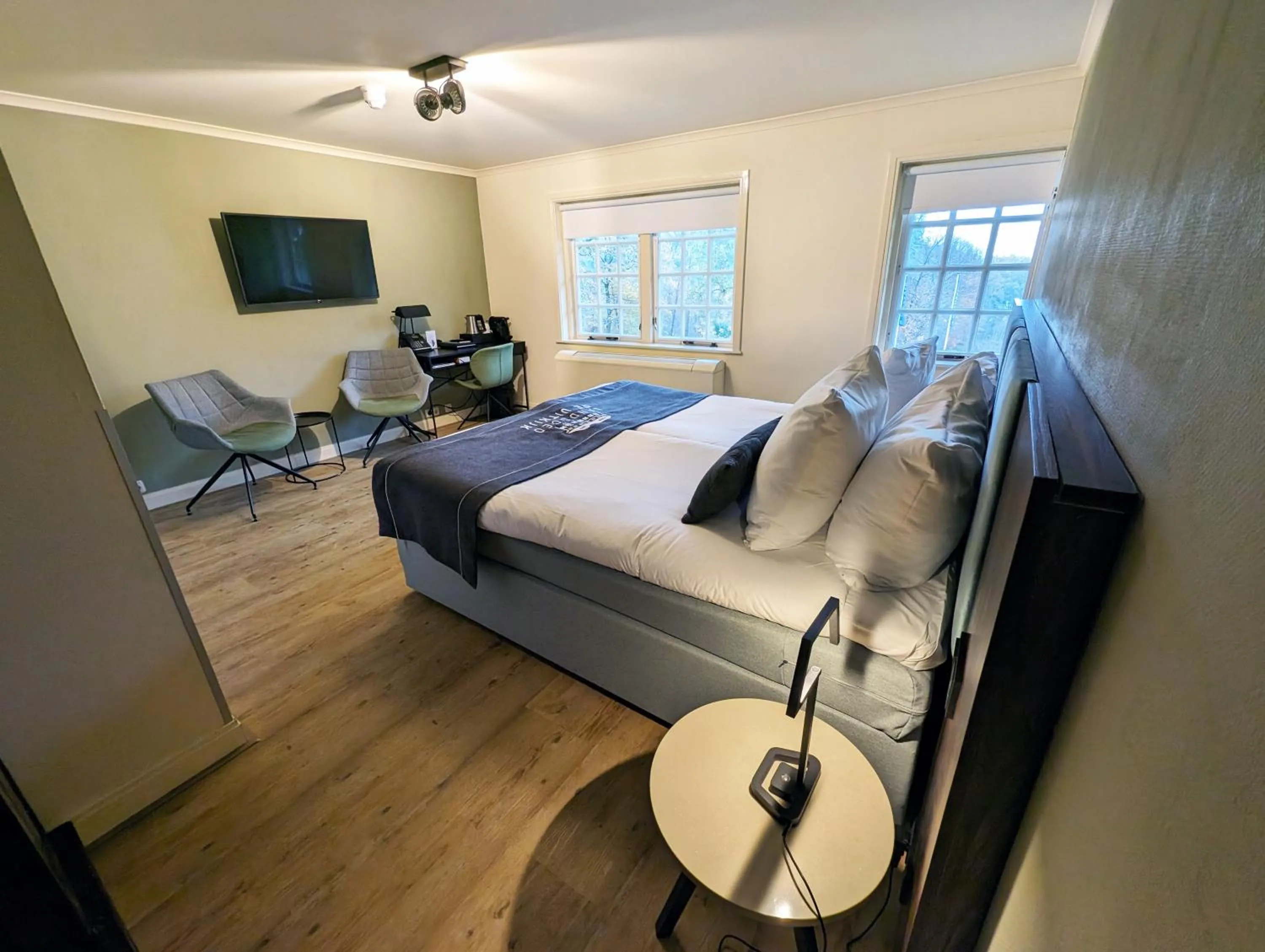 Bed in Landgoed De Uitkijk Hellendoorn