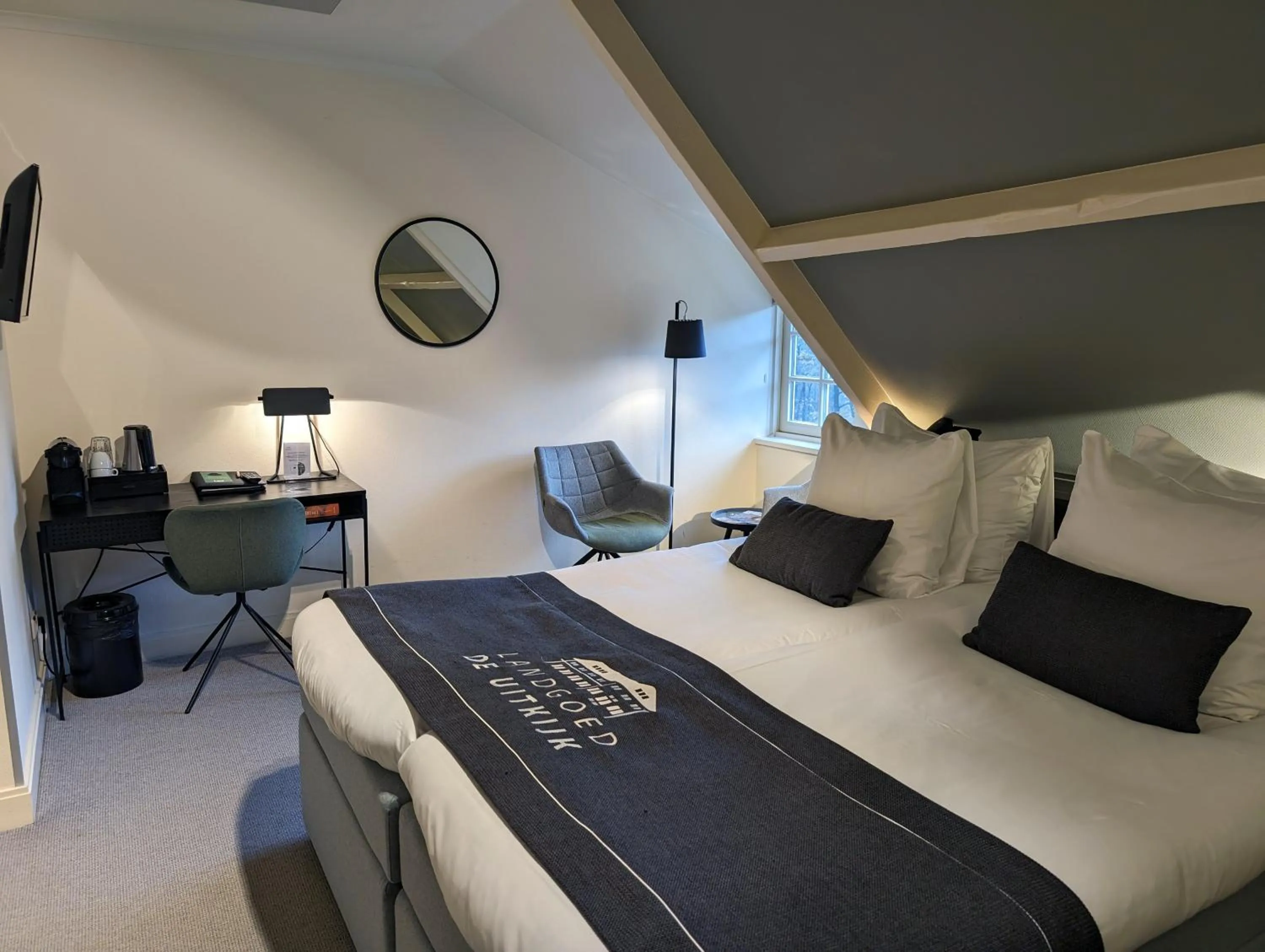 Standard Twin Room - single occupancy in Landgoed De Uitkijk Hellendoorn