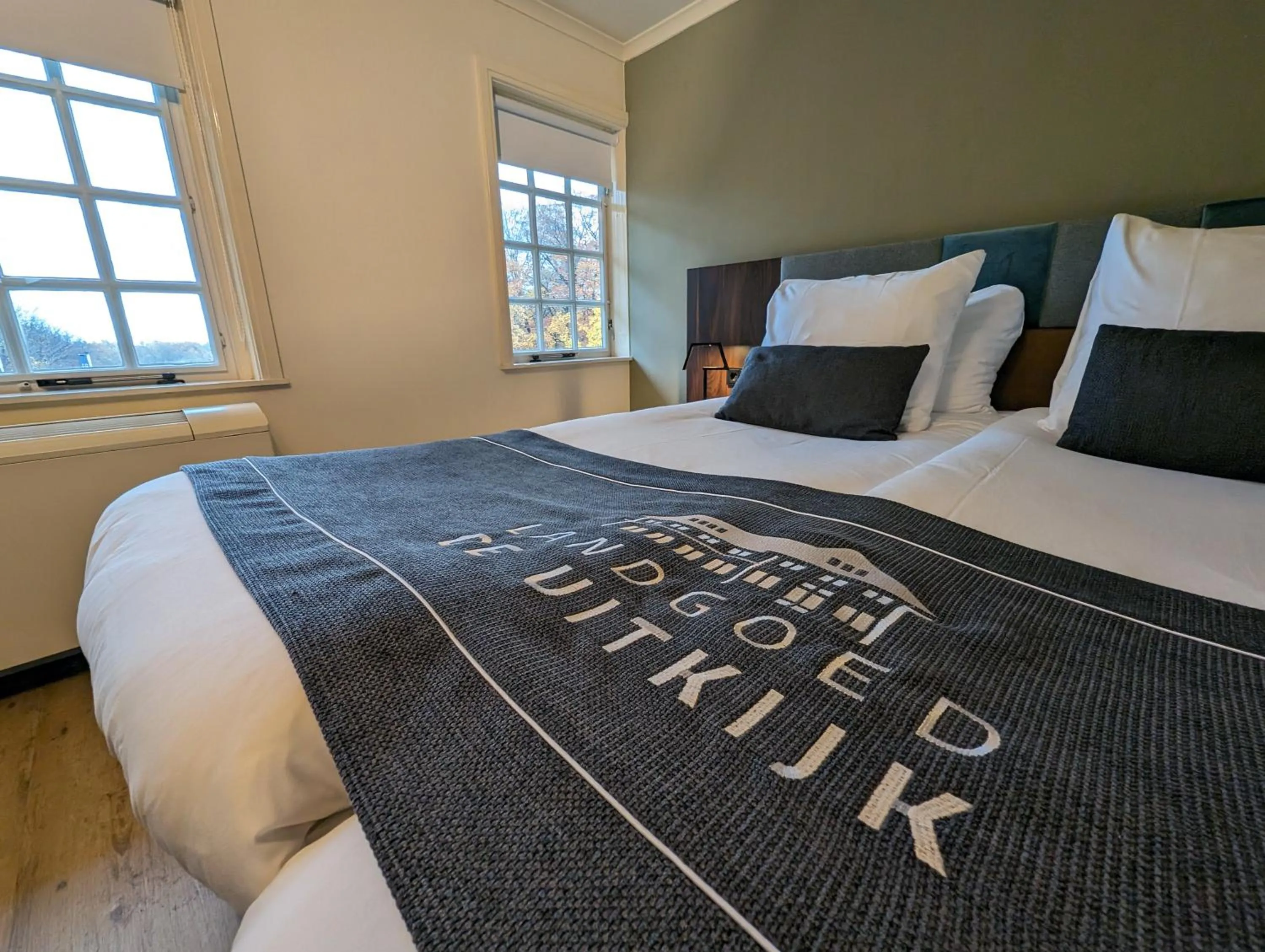 Bed in Landgoed De Uitkijk Hellendoorn