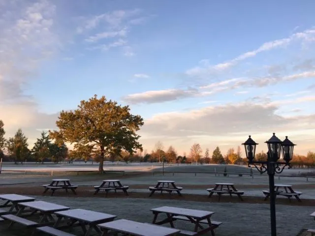 Patio in Silverstone Golf Club And Hotel
