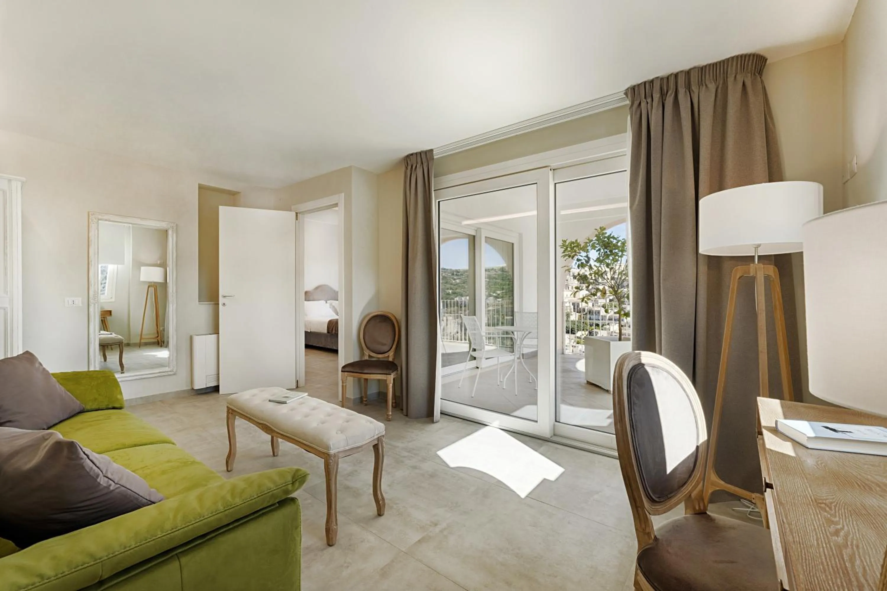 Living room, Bed in Itria Modica