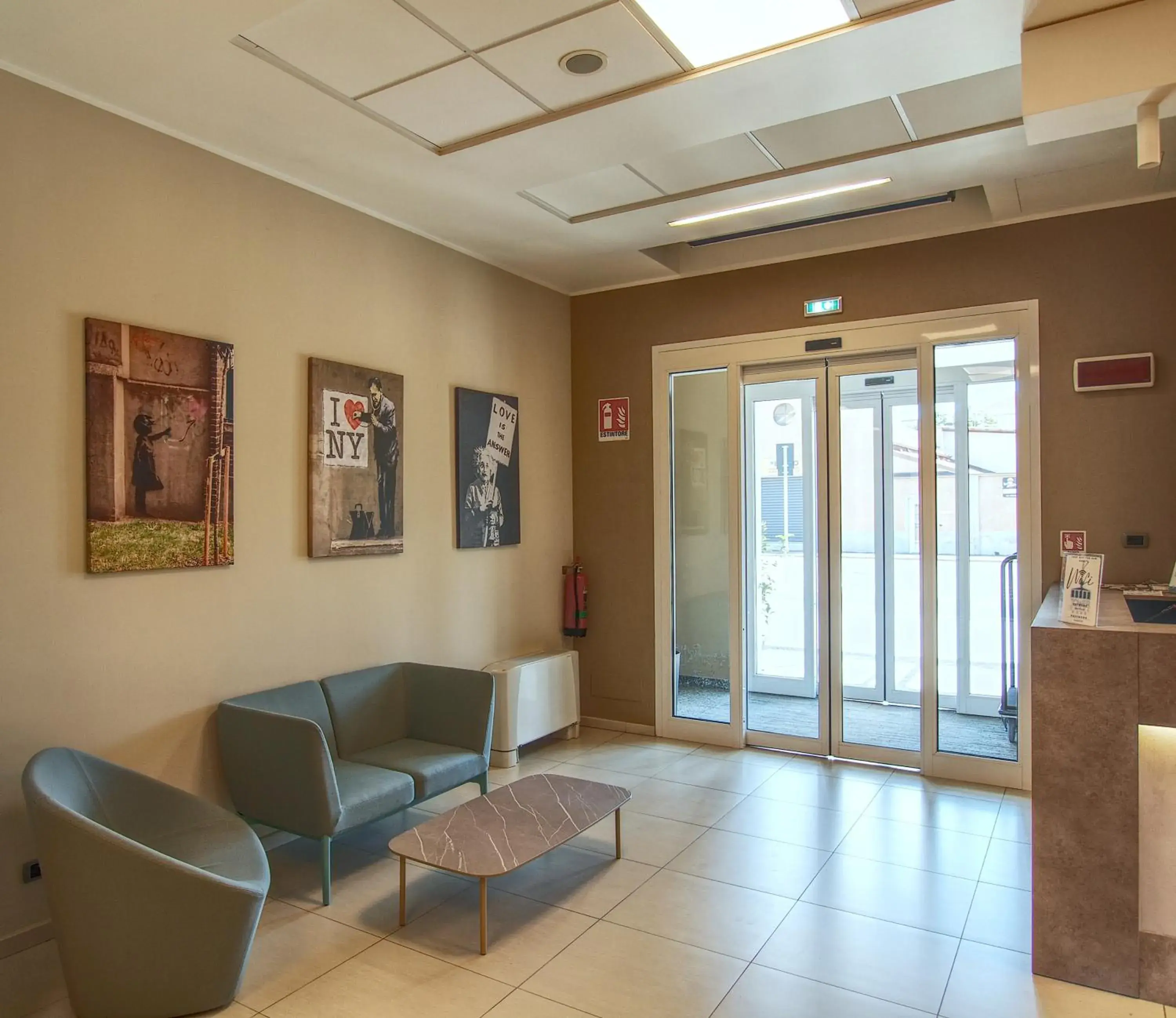 Lobby or reception in Tower Hotel Malpensa Lobby or reception in Tower Hotel Malpensa