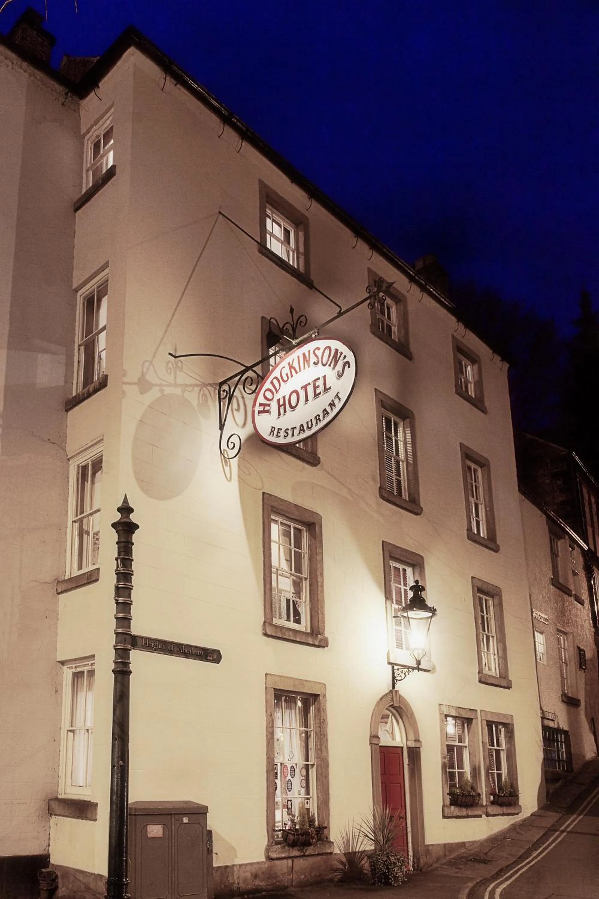 Facade/entrance in Hodgkinsons Hotel Matlock Bath