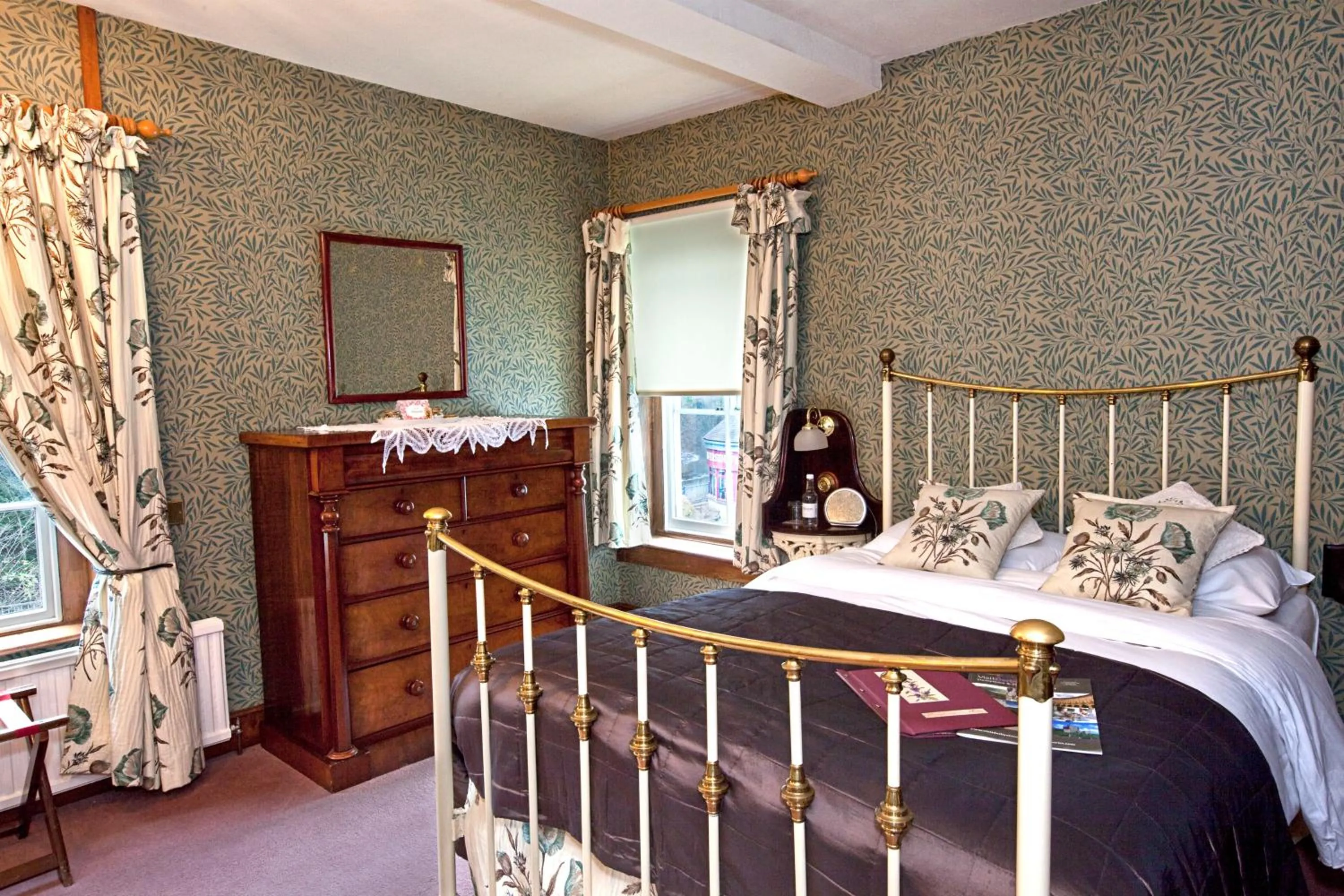 Bed in Hodgkinsons Hotel Matlock Bath