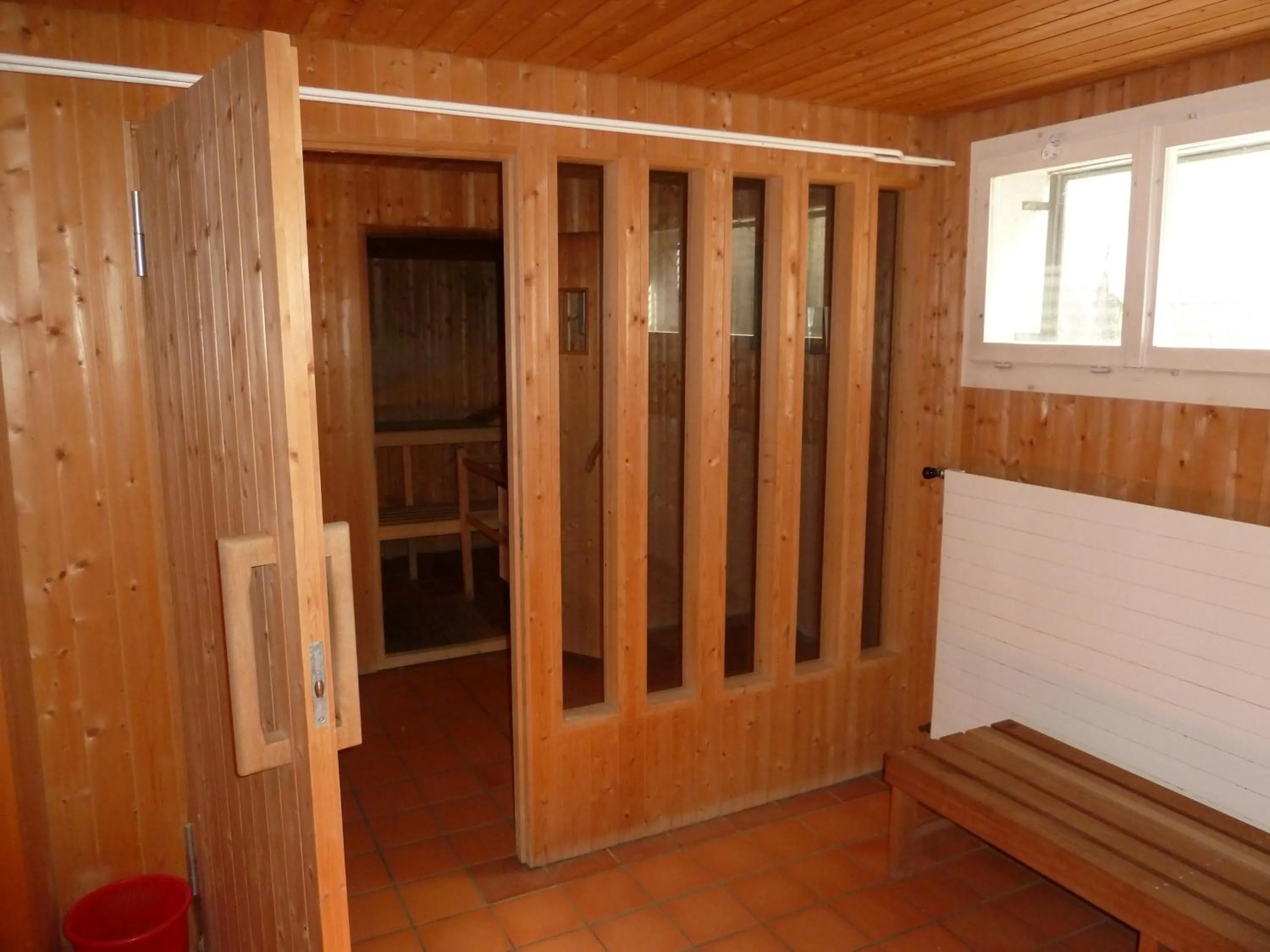 Spa and wellness centre/facilities in Ferienwohnung Murschetg