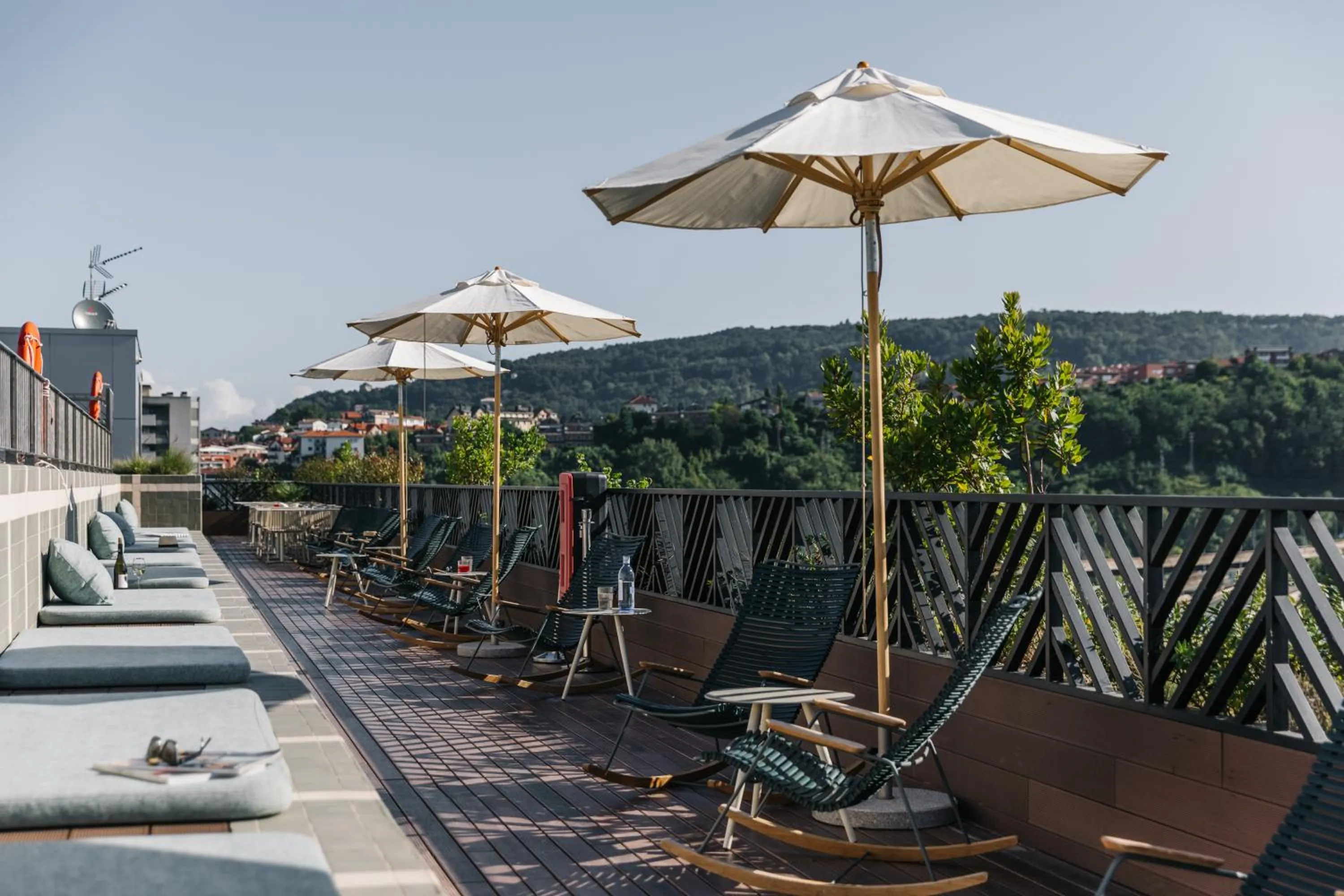 Swimming pool in The Social Hub San Sebastián