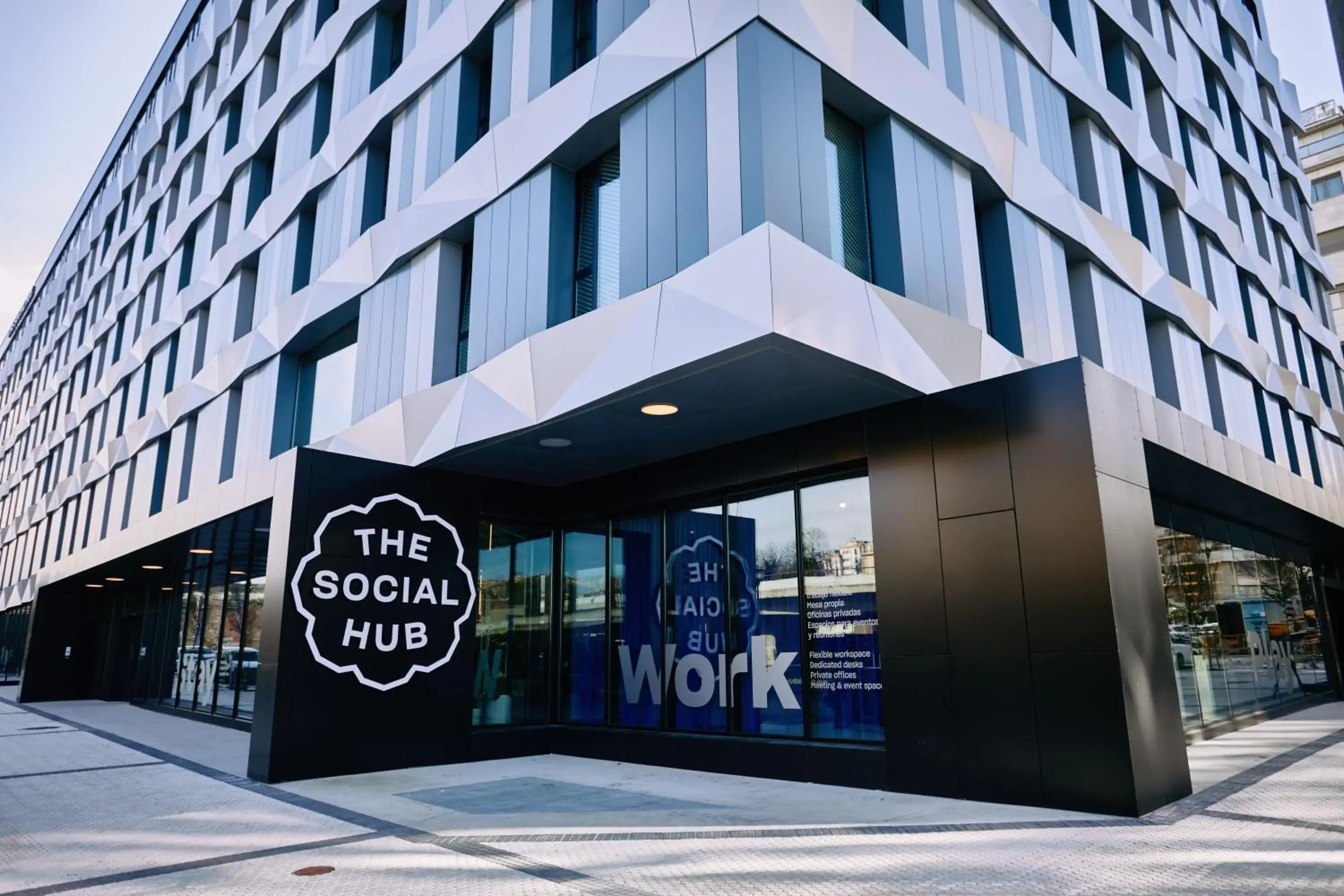 Facade/entrance in The Social Hub San Sebastián Facade/entrance in The Social Hub San Sebastián