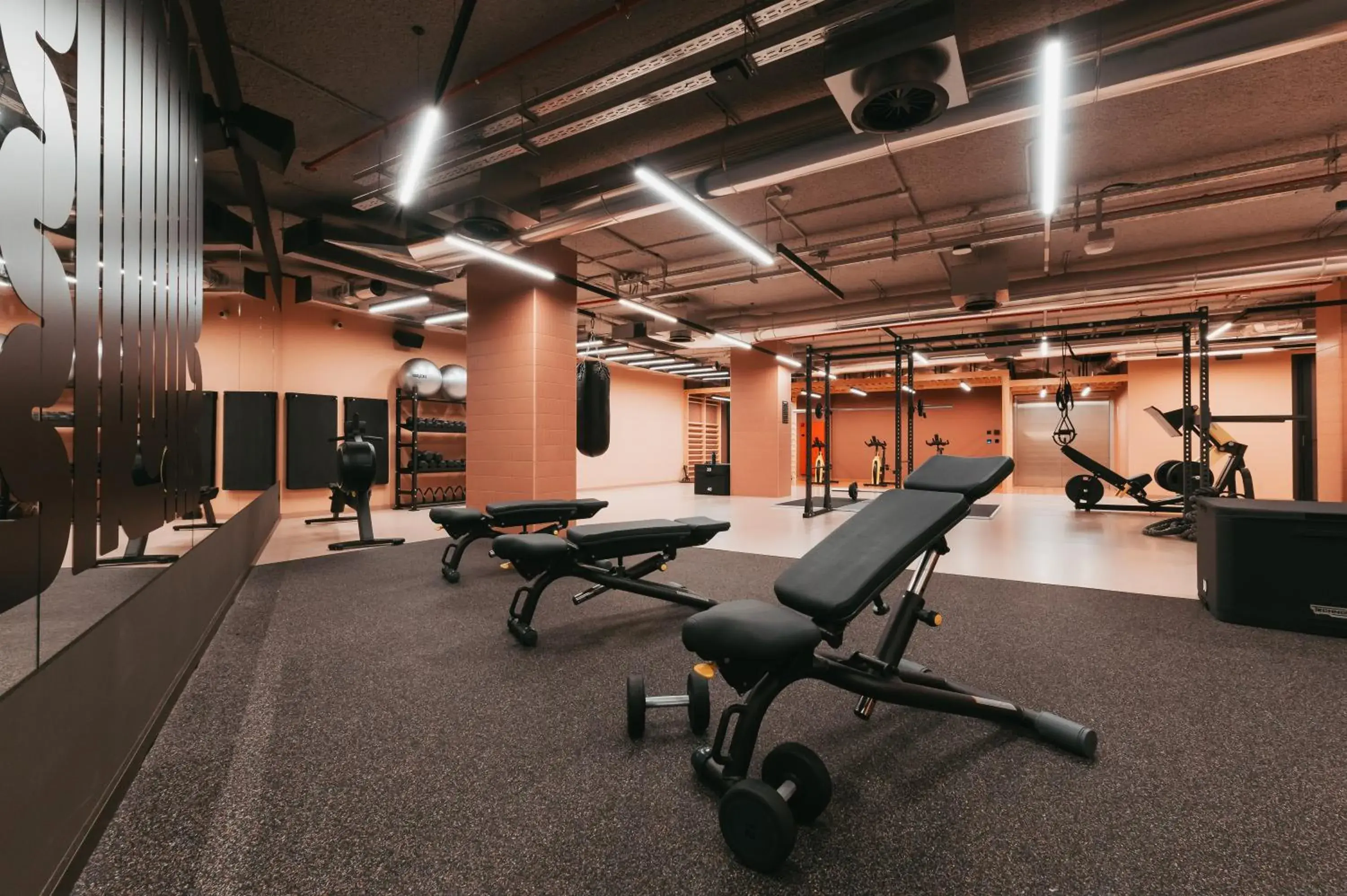 Fitness centre/facilities in The Social Hub San Sebastián Fitness centre/facilities in The Social Hub San Sebastián