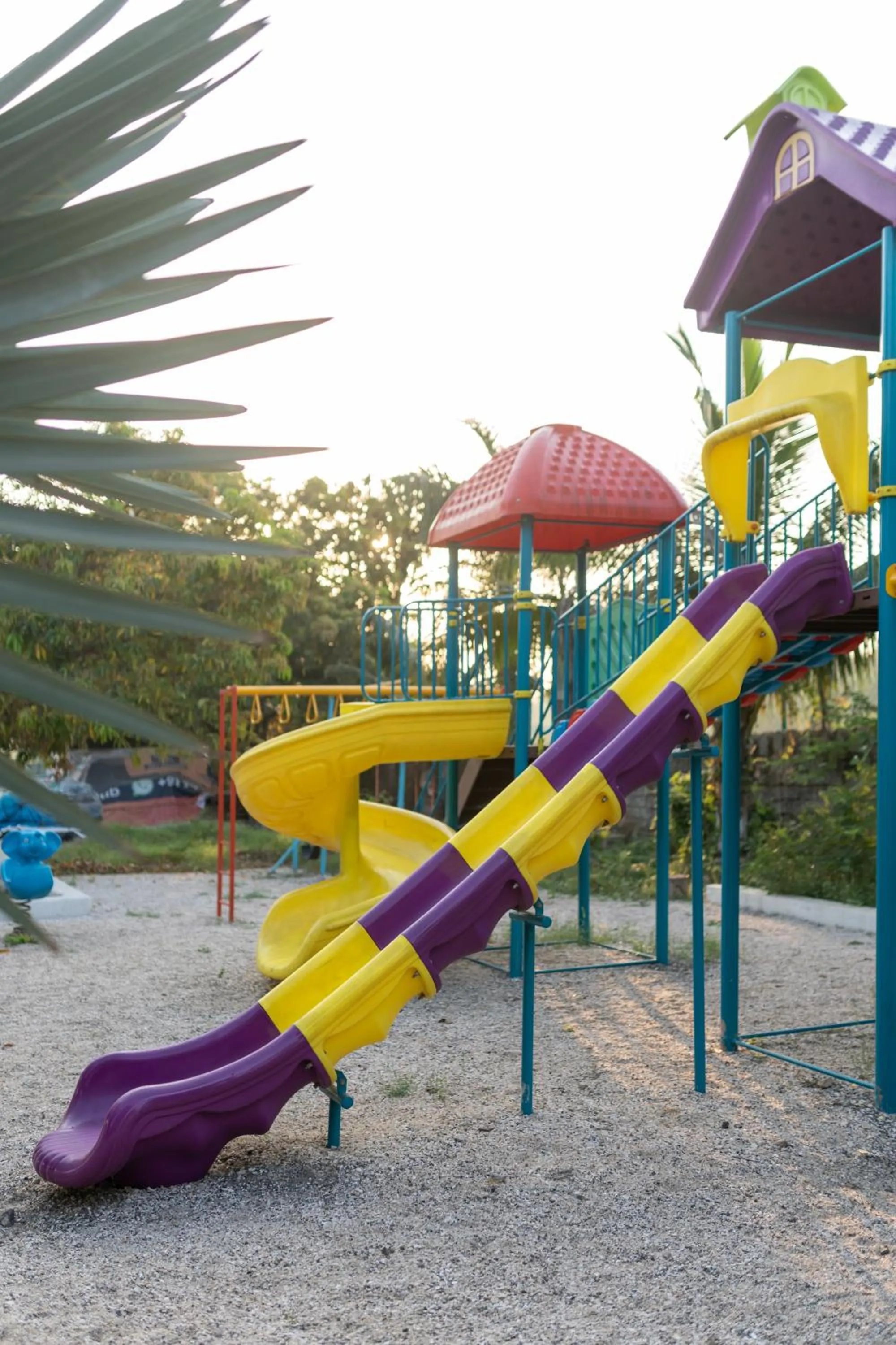 Children play ground in Saavaj Resort, Sasan Gir - Where Wilderness Meets Luxury
