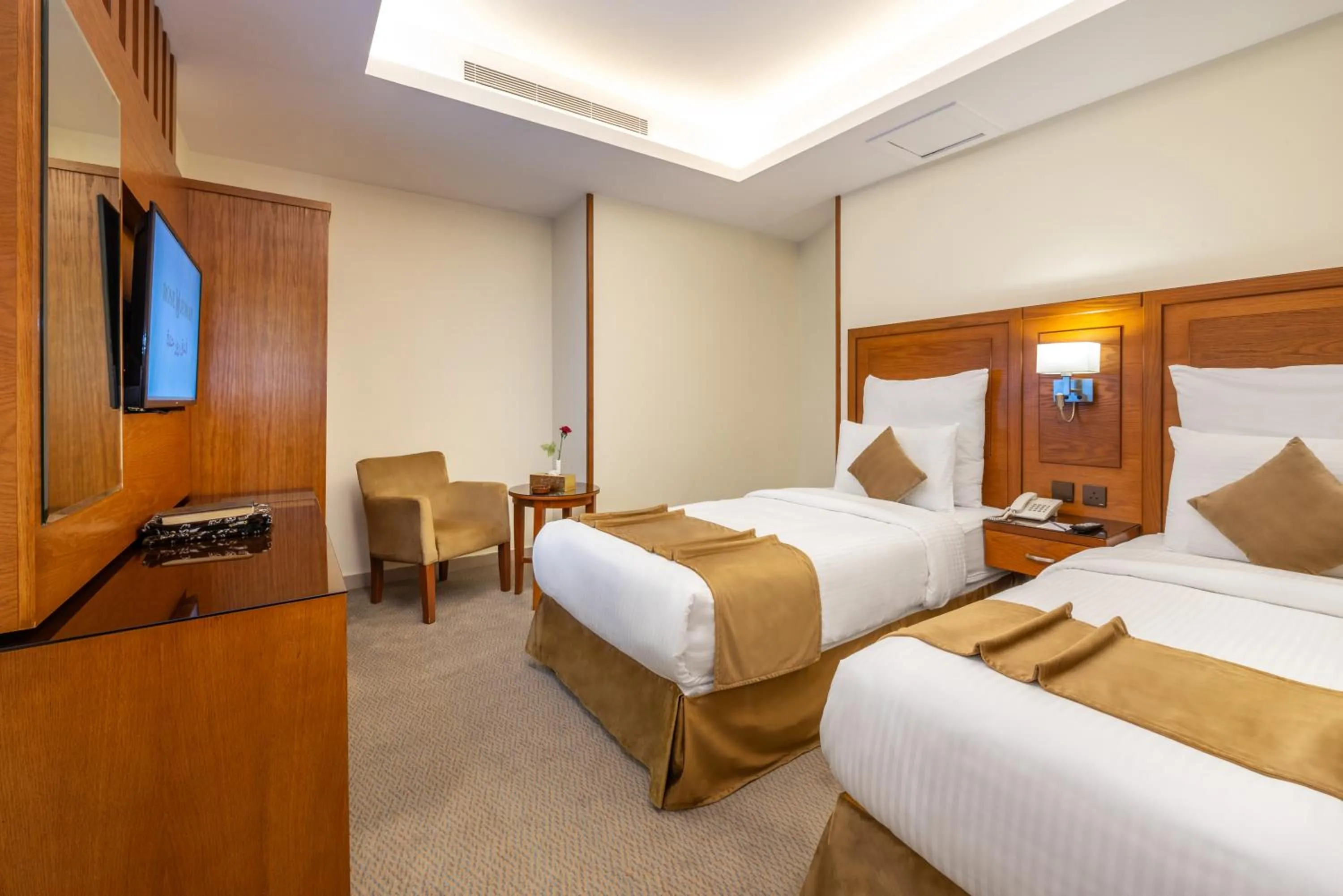 Bed in Rose Jeddah Hotel 2