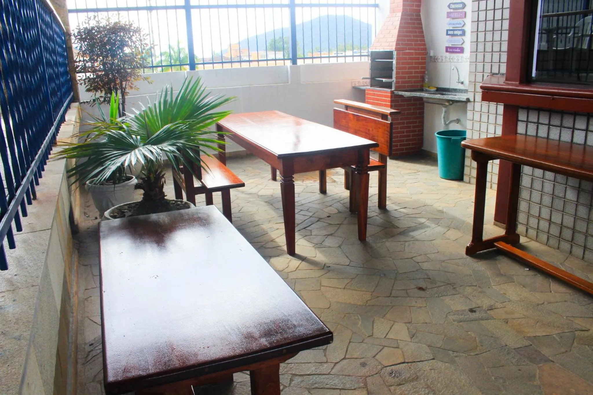 Patio in Hotel São Charbel