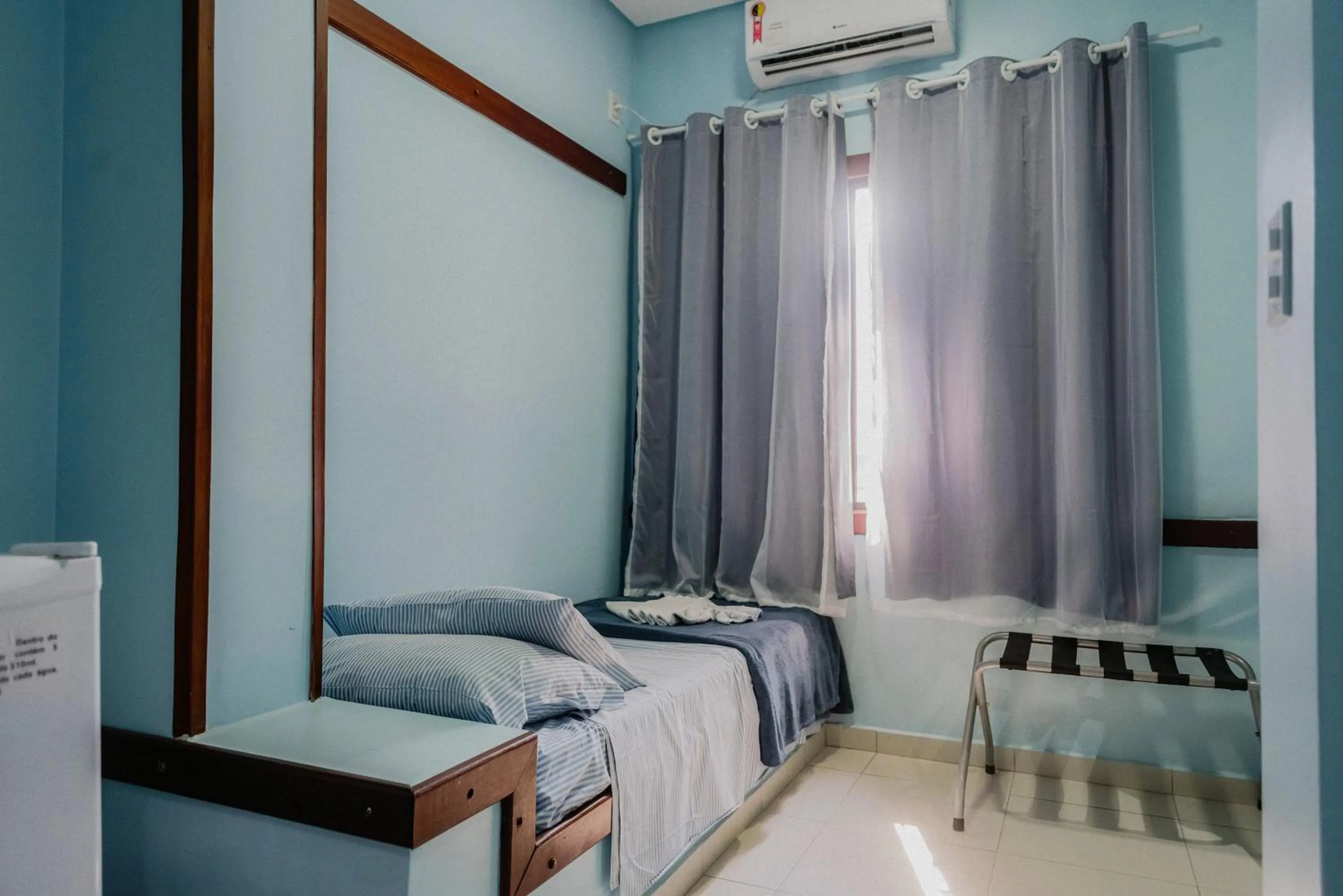 Bed in Hotel São Charbel