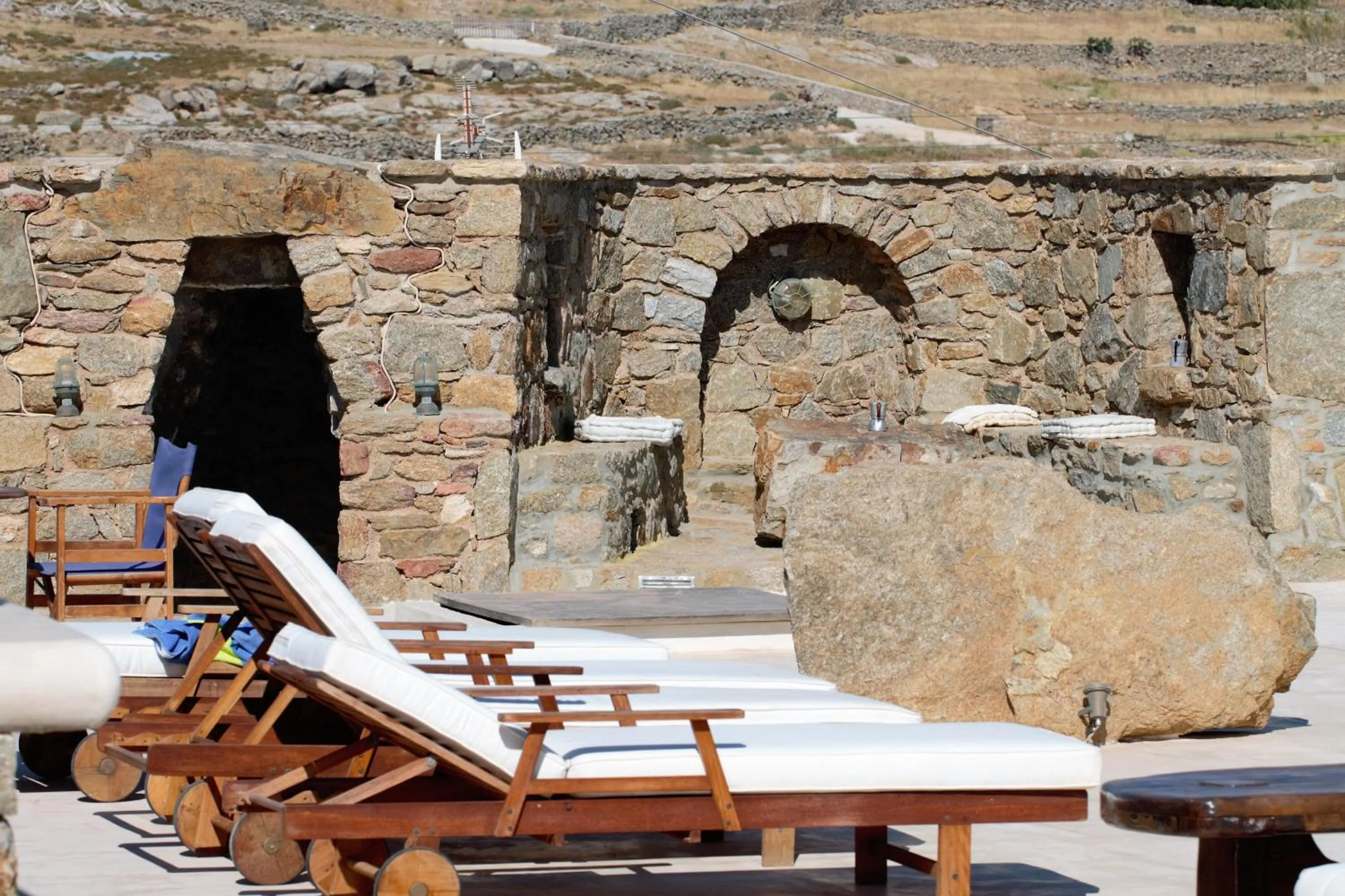 Swimming pool in Peristeronas Village