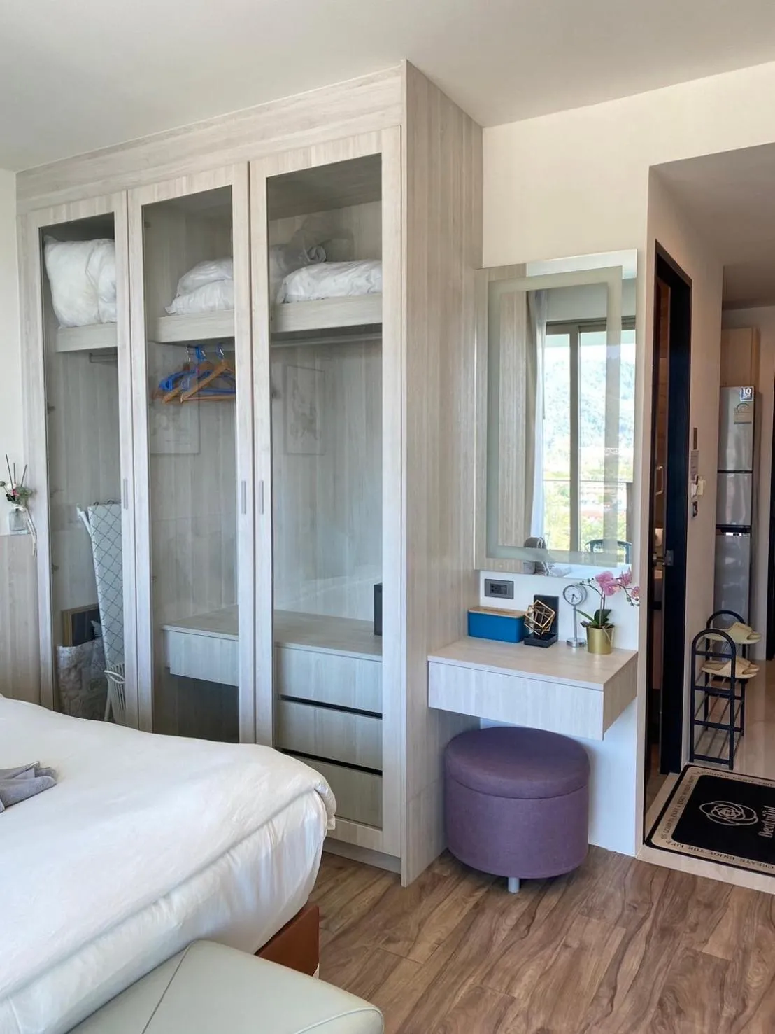 Bed in OCEANA HOME Phuket Kamala