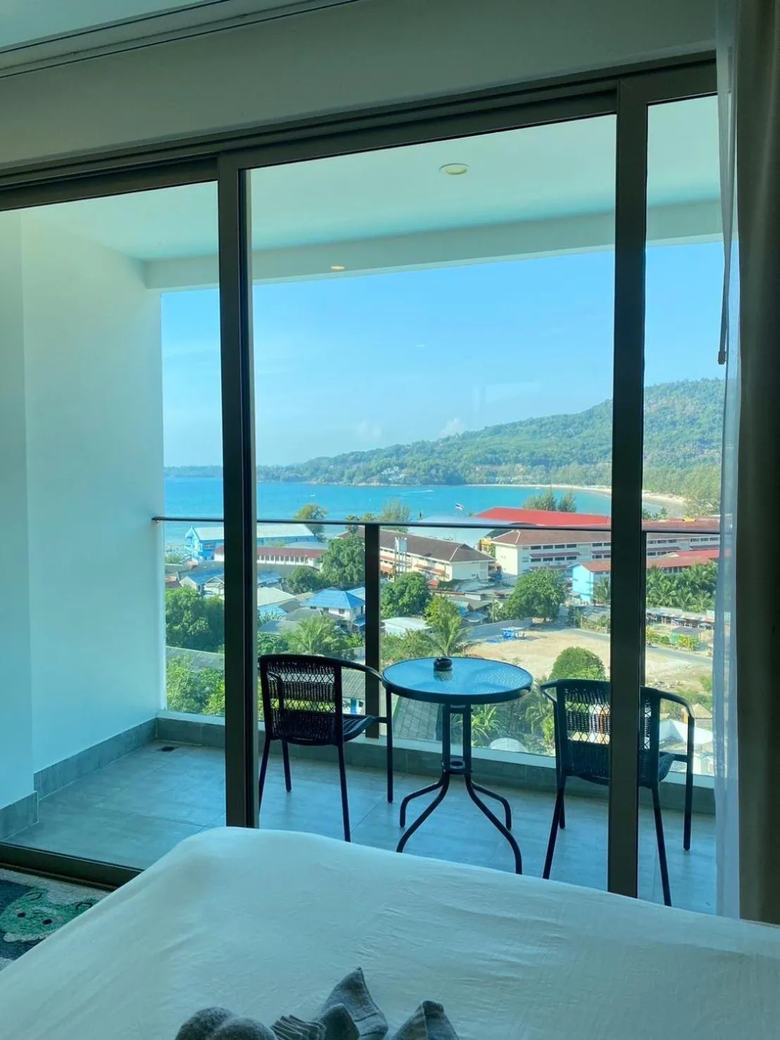 Bed in OCEANA HOME Phuket Kamala