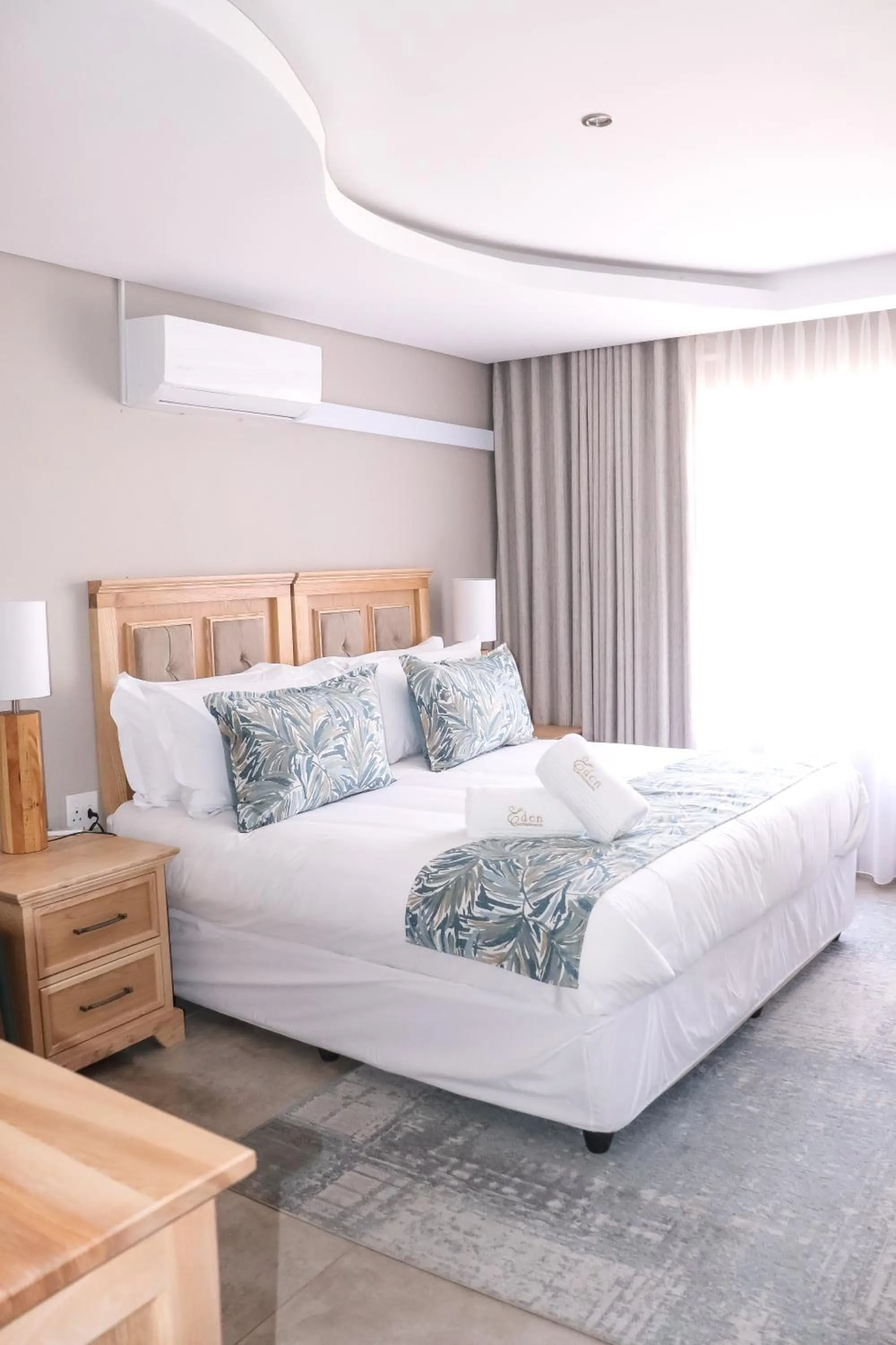 Bed in EDEN BOUTIQUE HOTEL