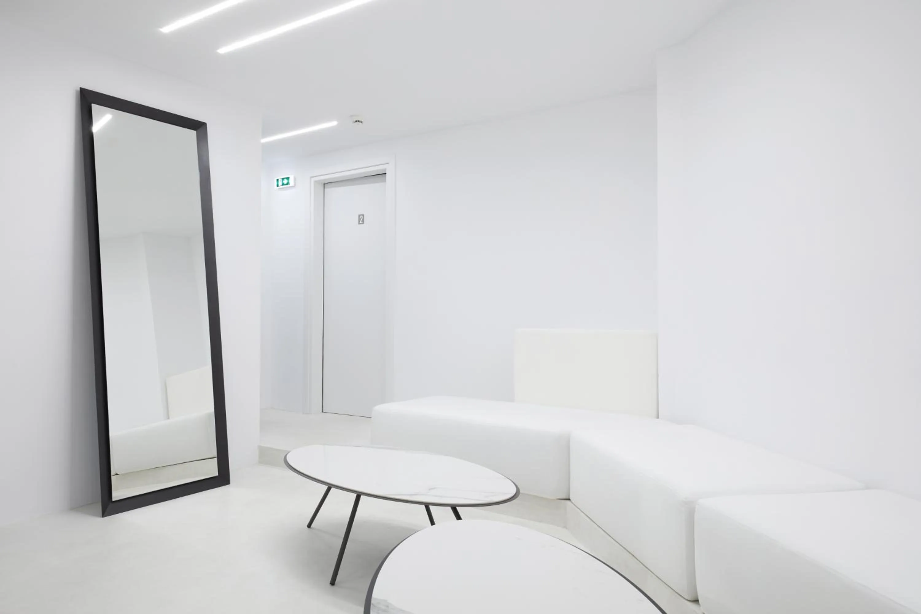 Seating area in Athens Penthouse