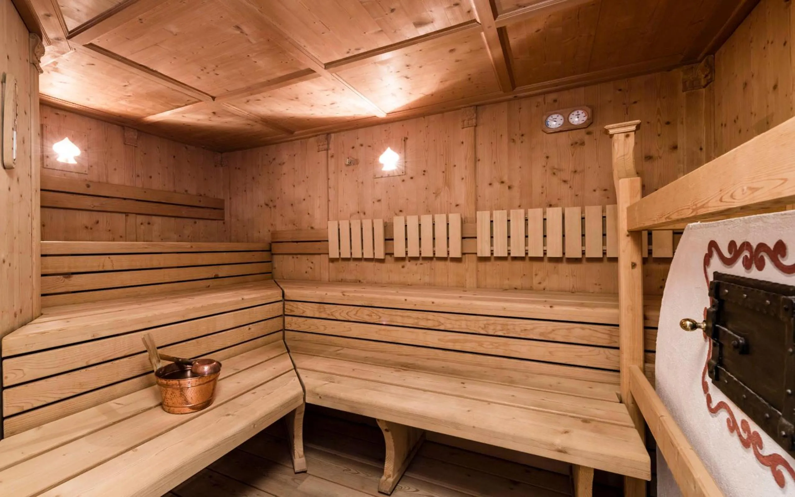 Sauna in Villa Tony - Small Romantic Hotel